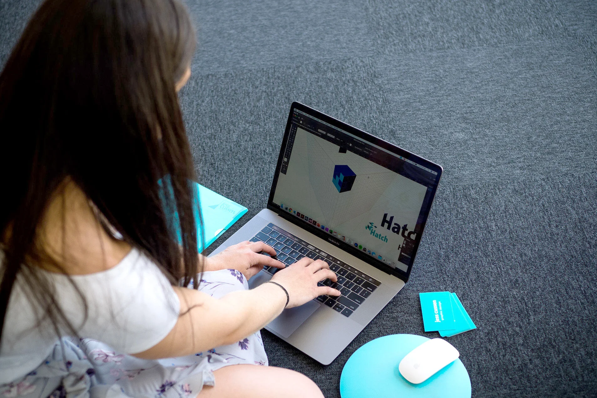 THE LOGO DESIGN PROCESS: for Darwin NT Company Hatch Solutions