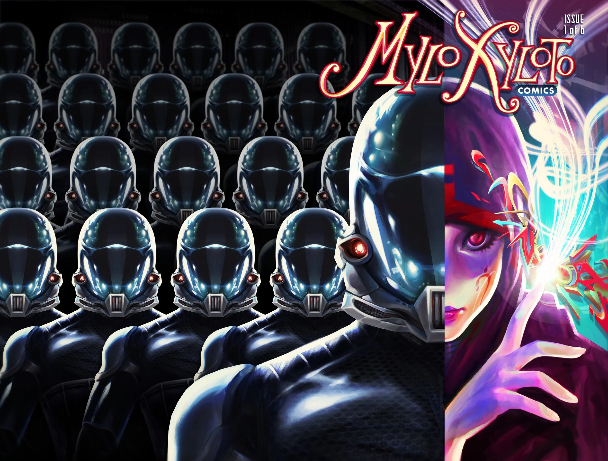 MYLO XYLOTO Comic Image Gallery — Happy Product, Inc.