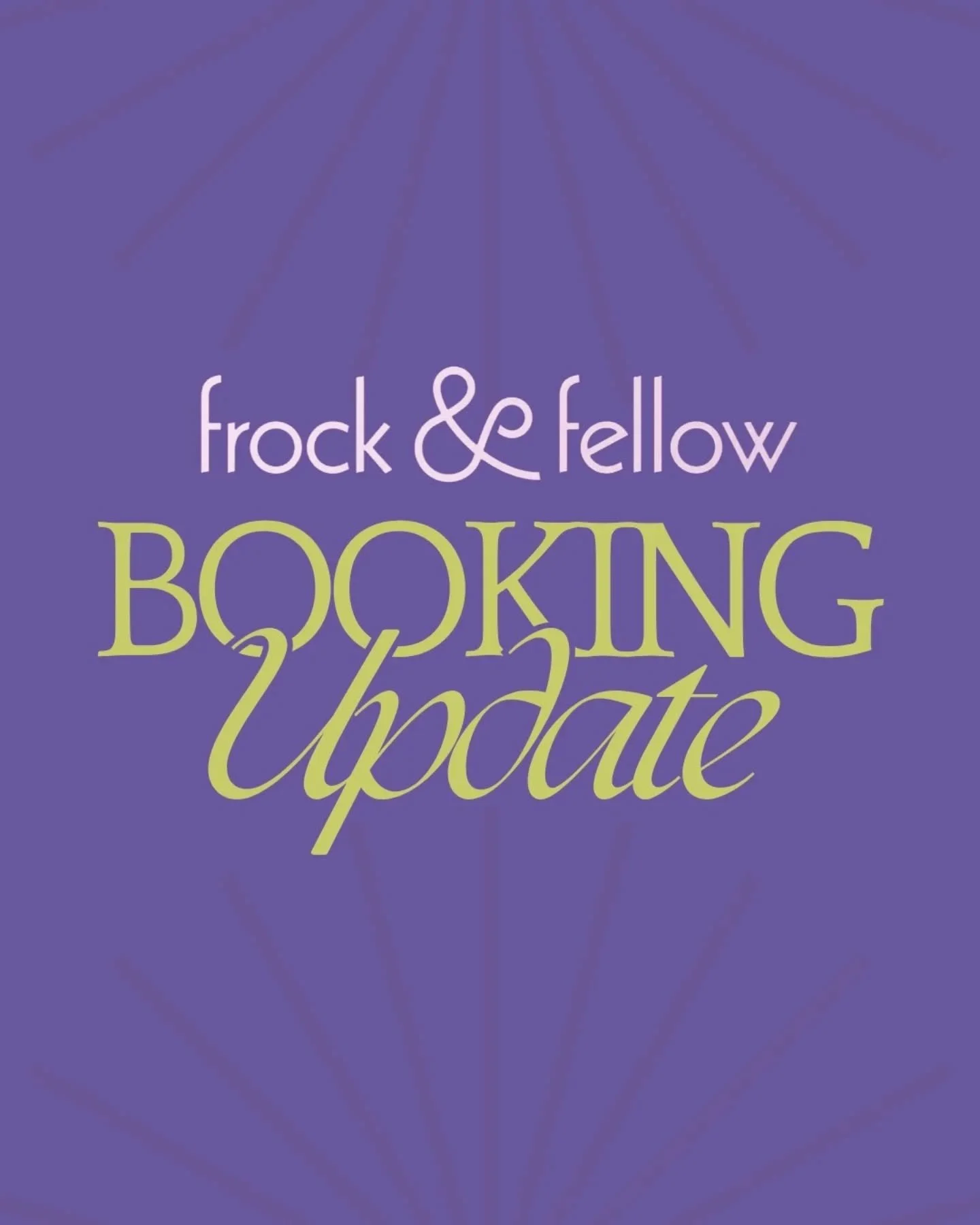 IMPORTANT BOOKING INFO UPDATE❕

We are updating our booking system this month:

Instead of calling/e-mailing us, you will now be able to book your consignment appointment yourself though our website ✨

Appointments will be available seasonally, Wed-t