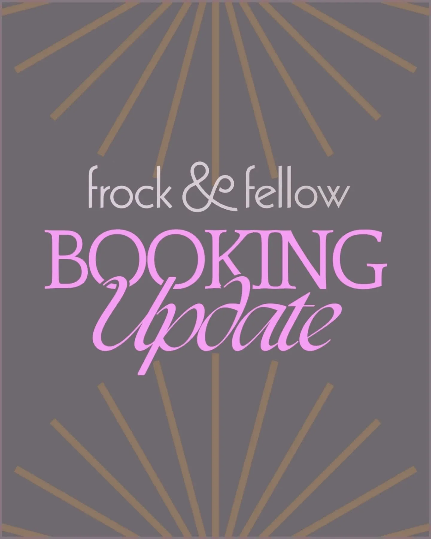 IMPORTANT BOOKING INFO UPDATE❕

We are updating our booking system this month:

Instead of calling/e-mailing us, you will now be able to book your consignment appointment yourself though our website ✨

Appointments will be available seasonally, Wed-t