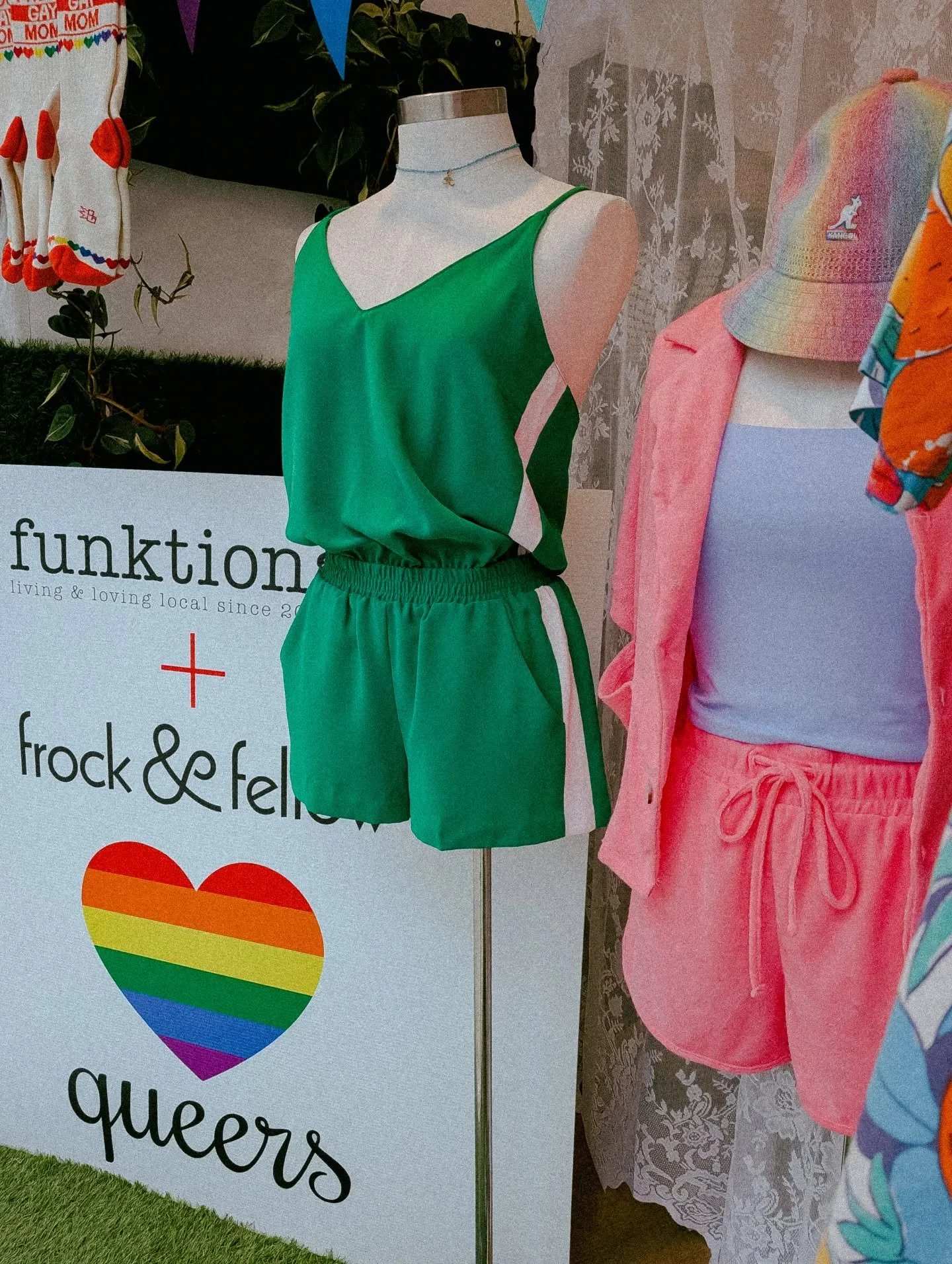 Happy Pride Month, y'all 🦄🌈🪩✨ 

Get your dancing shoes on!

And may we celebrate and protect queer folks all year 'round!!

Love,
The Frock &amp; Fellow Team 
❤️ 🧡💛💚💙💜

#pridemonth
#pride🌈
#kelowna 
#consignment