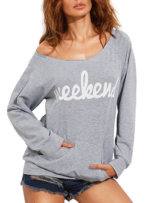 ROMWE Weekend Sweatshirt