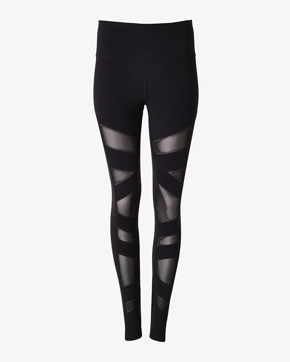 EXPRESS CORE MESH HIGH WAISTED LEGGINGS