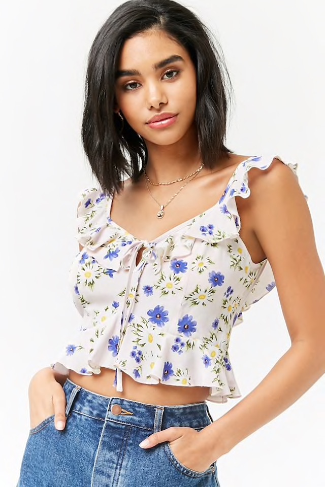 Floral blouse top 