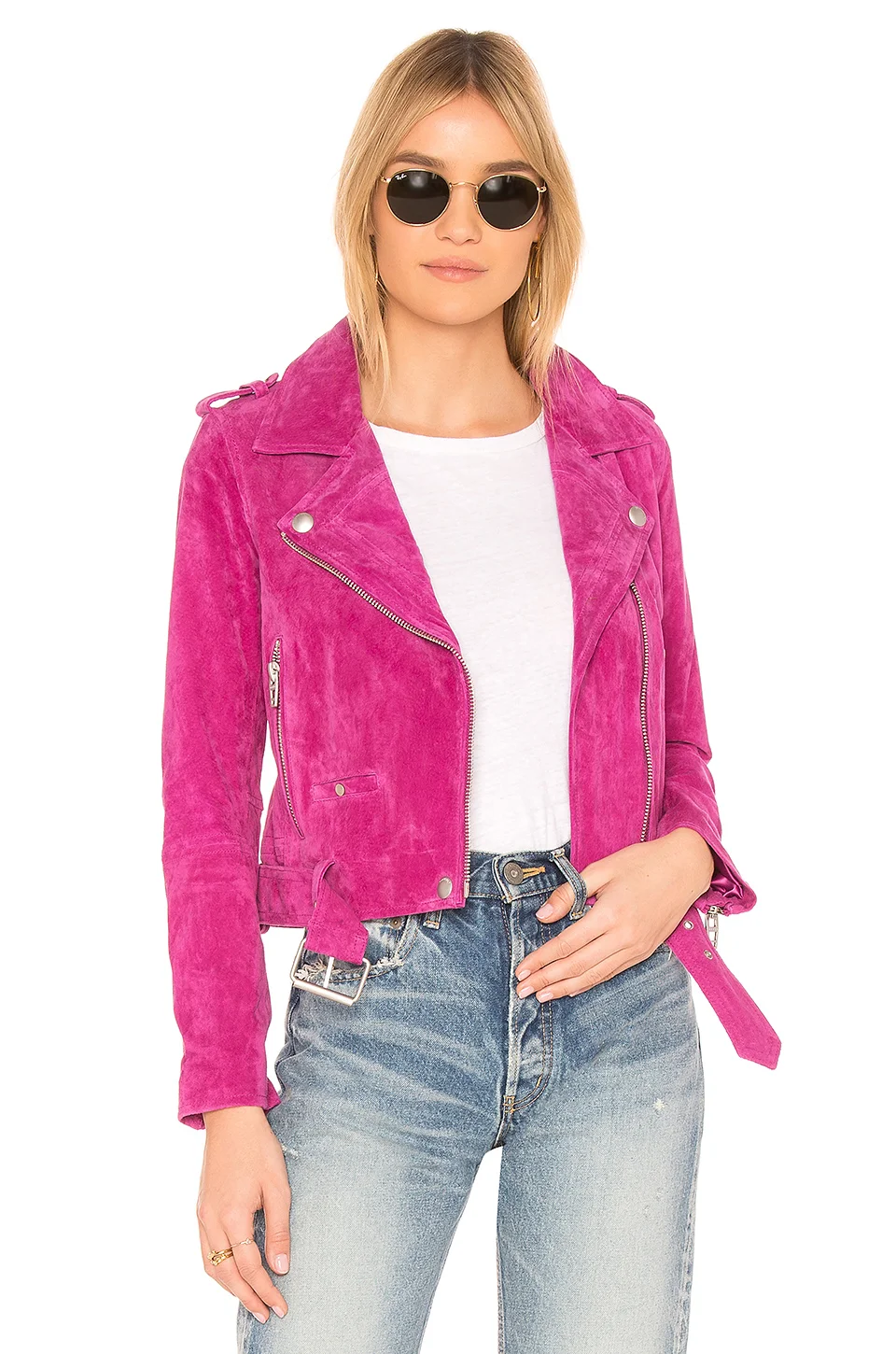 BLANKNYC suede jacket