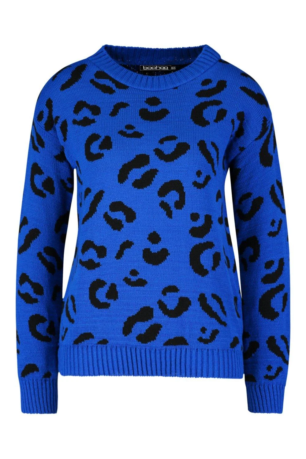 Leopard Knit Sweater