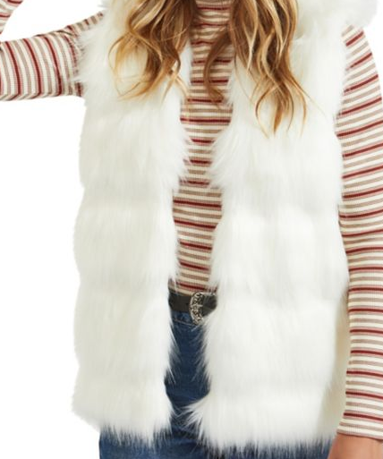 Miss Selfidge Classic Faux Fur Vest
