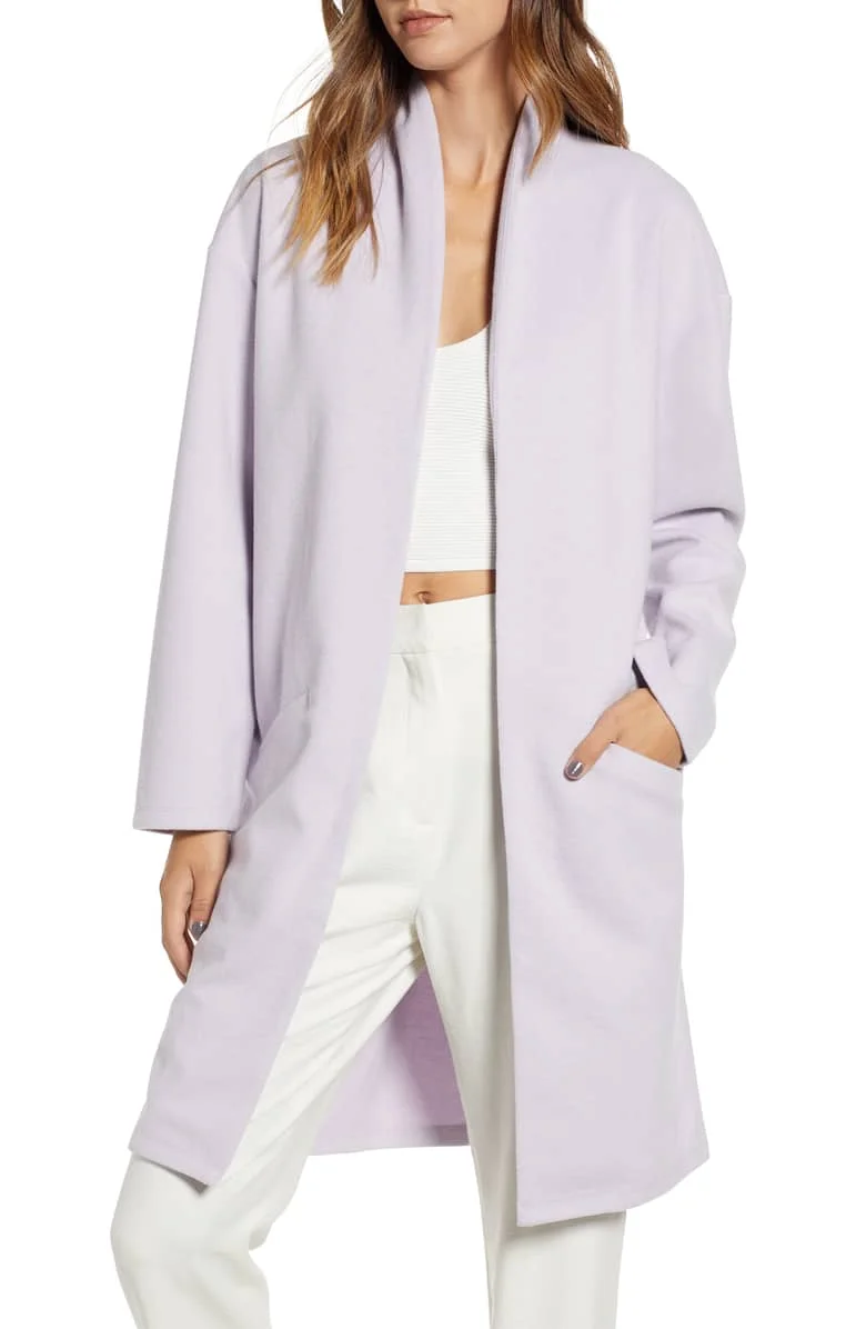 Leith Open Front Midi Coat