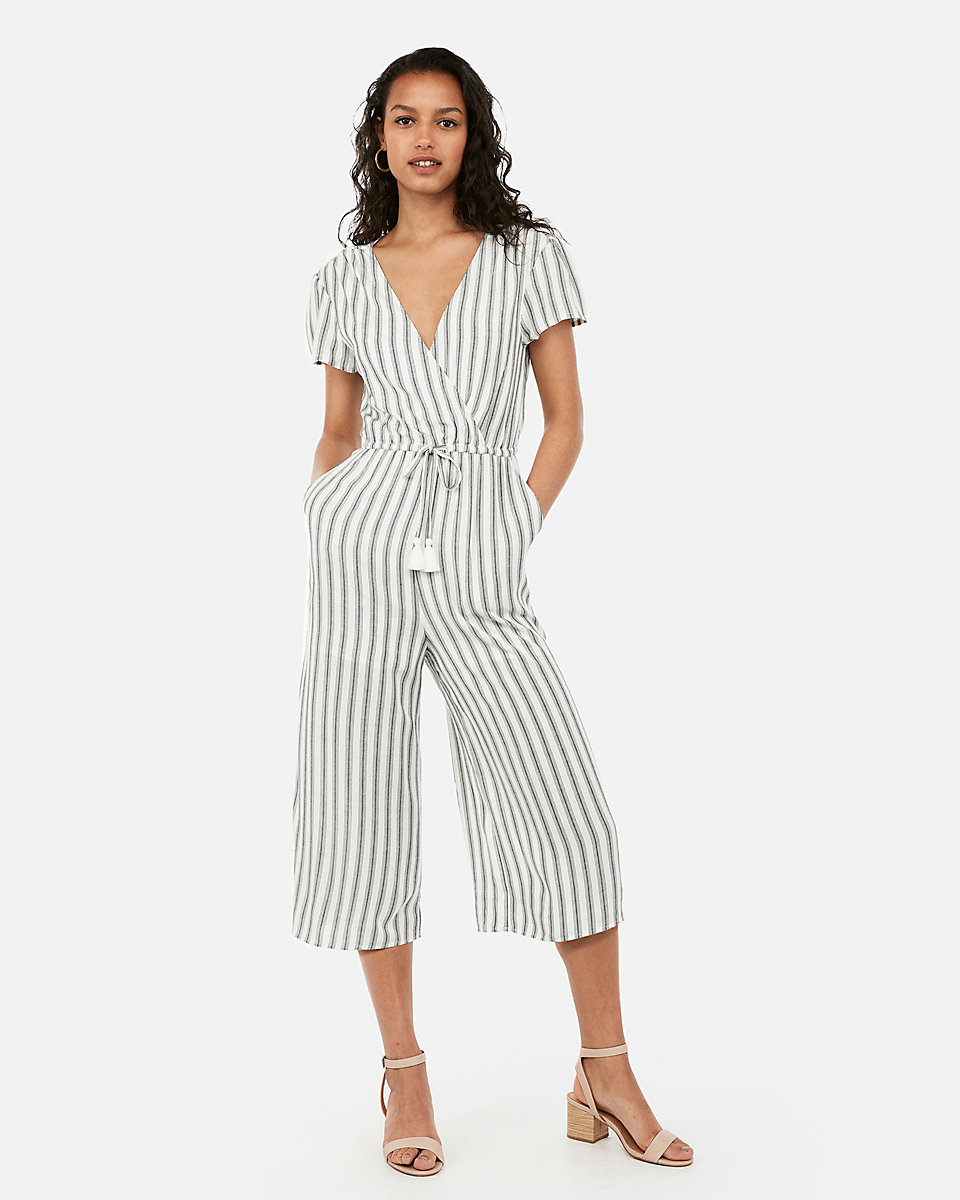 Express Striped Culotte