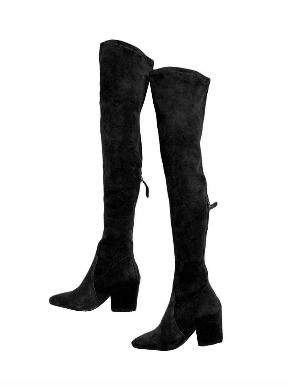 Over the Knee Suede Boots 
