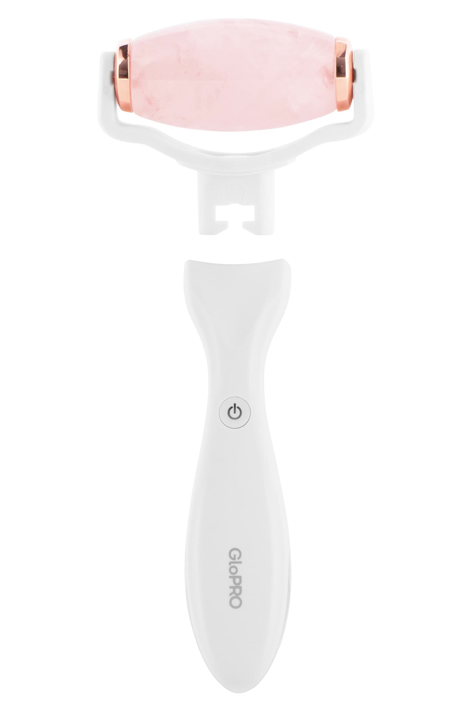 BeautyBio GloPro Rose Quartz Roller