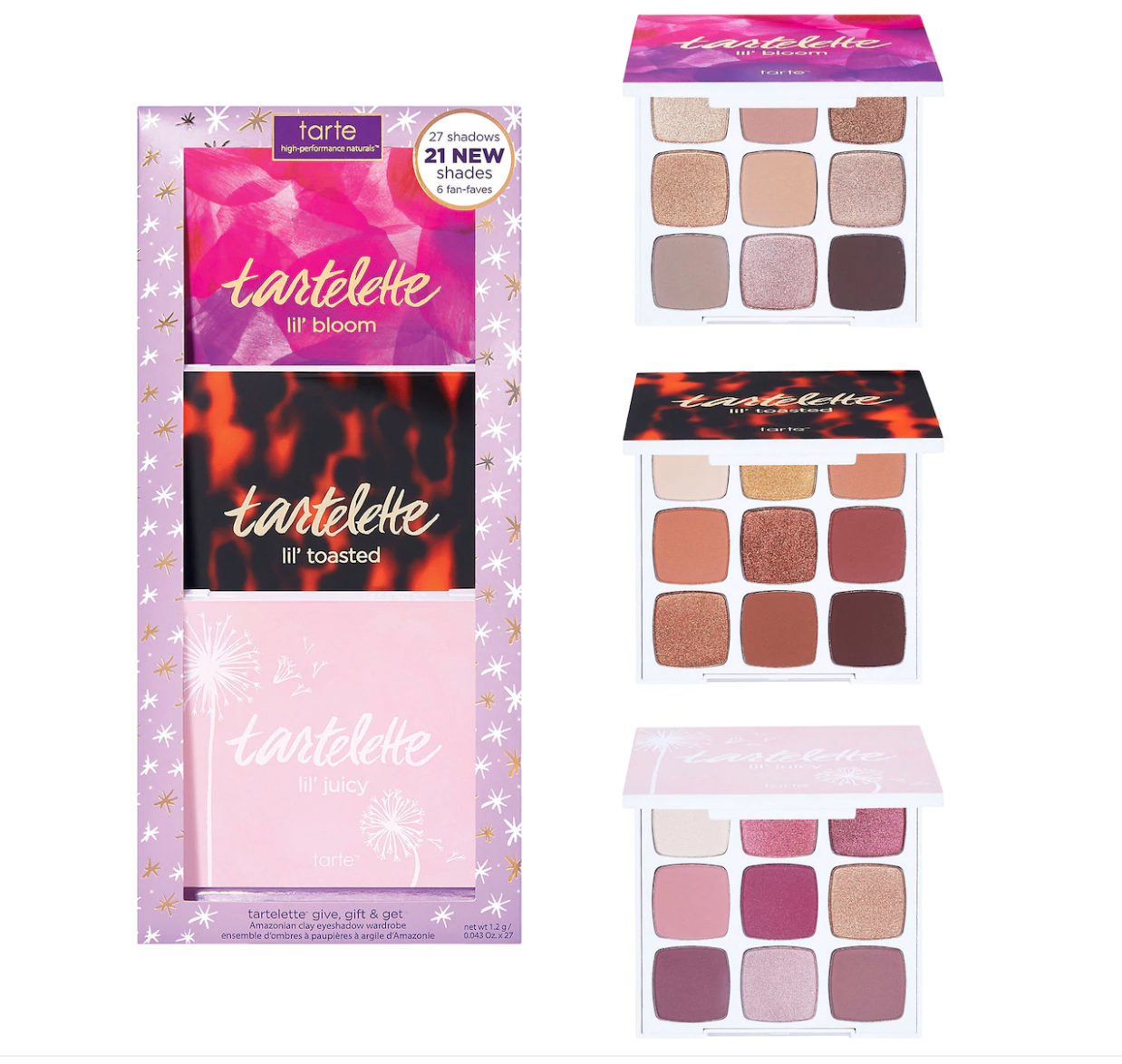 Tarte Amazonian Clay Eyeshadow Set