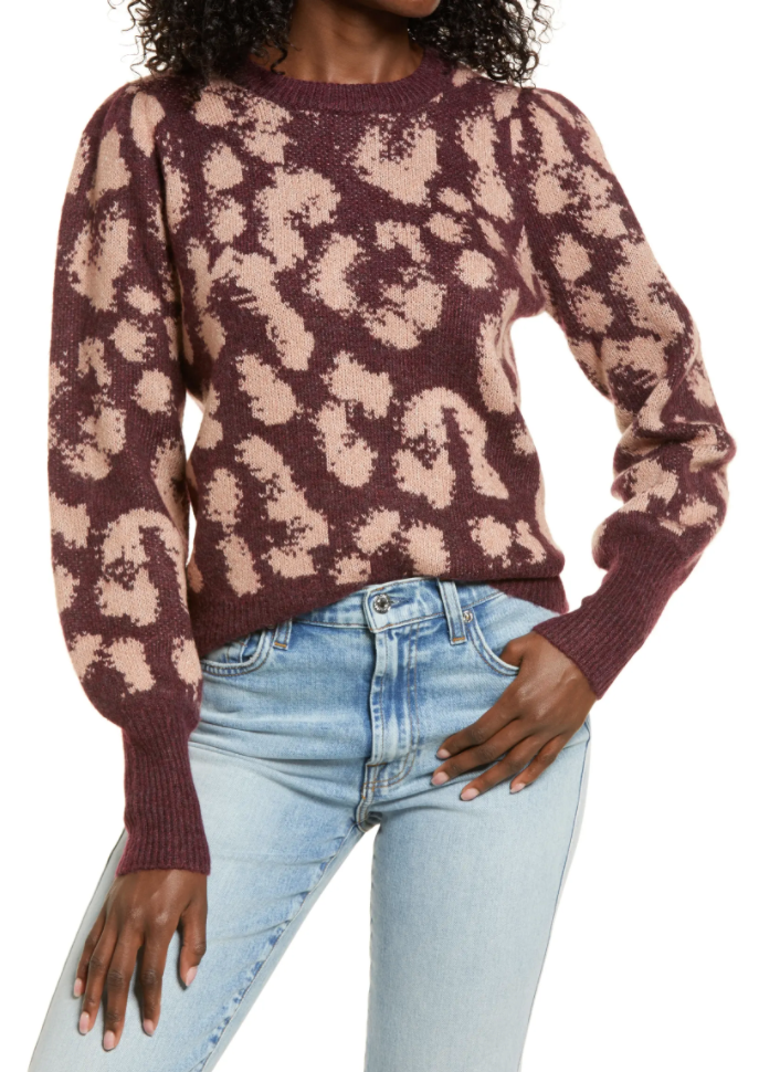 Vero Moda Leopard Sweater