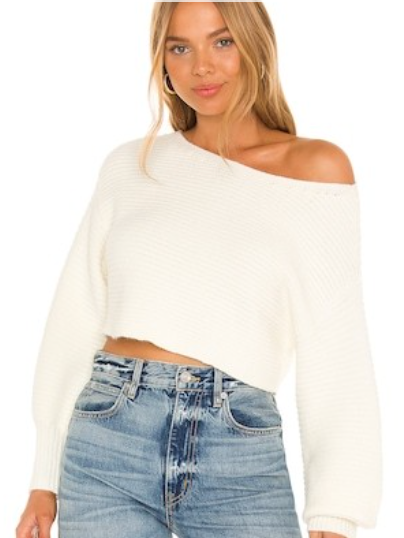Lovers &amp; Friends Camille off the shoulder sweater