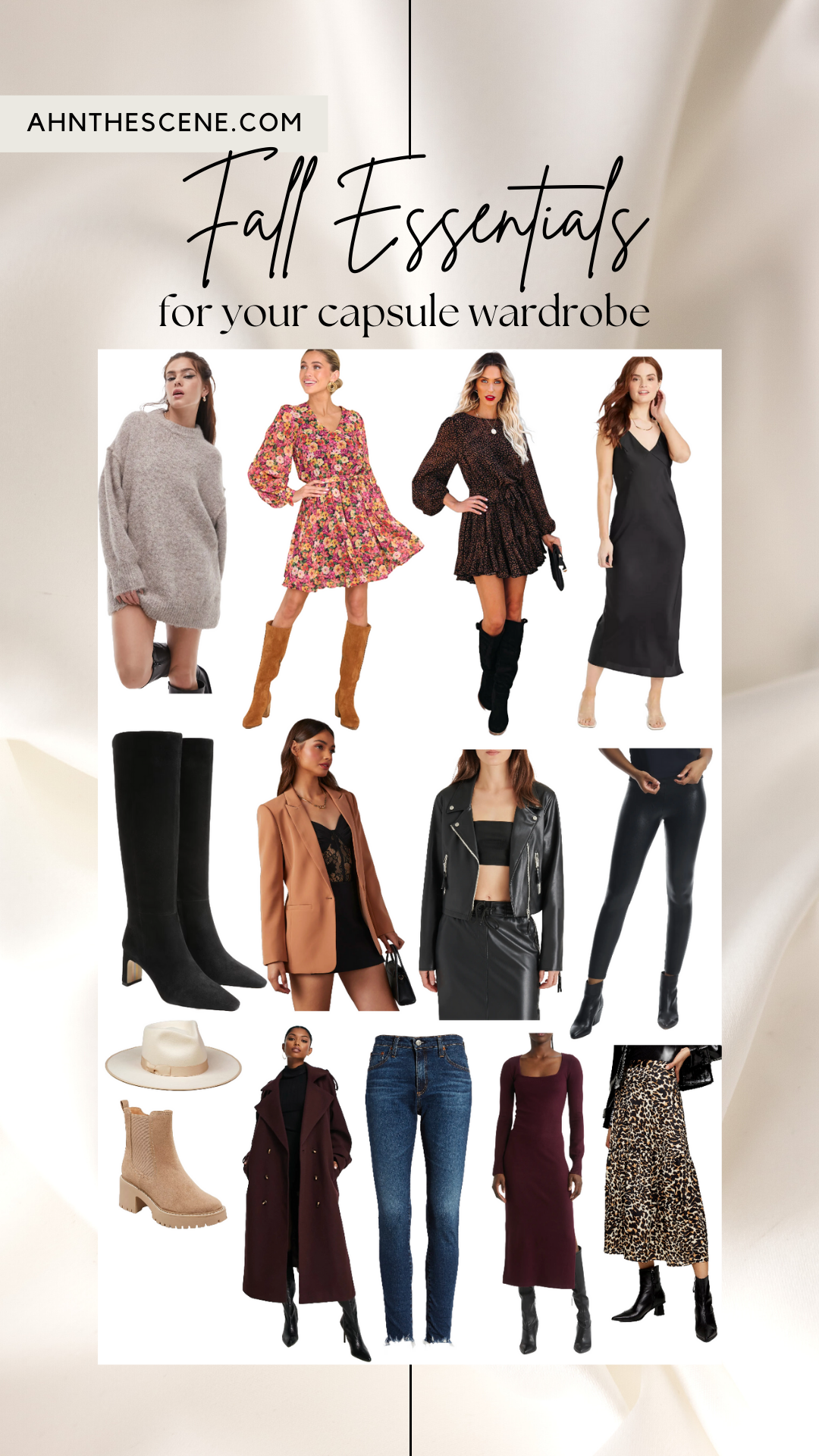 A Guide to Building a Capsule Wardrobe: Fall Edition — Ahn The Scene