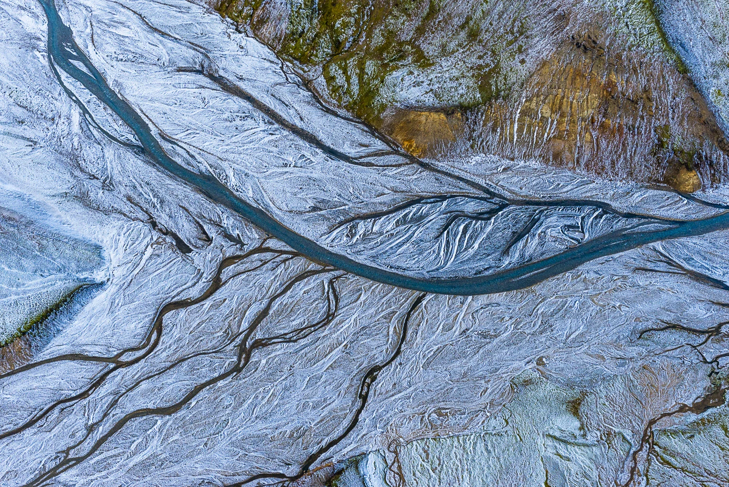 Nature's Capillaries, Landmannalauger, Iceland, 2012