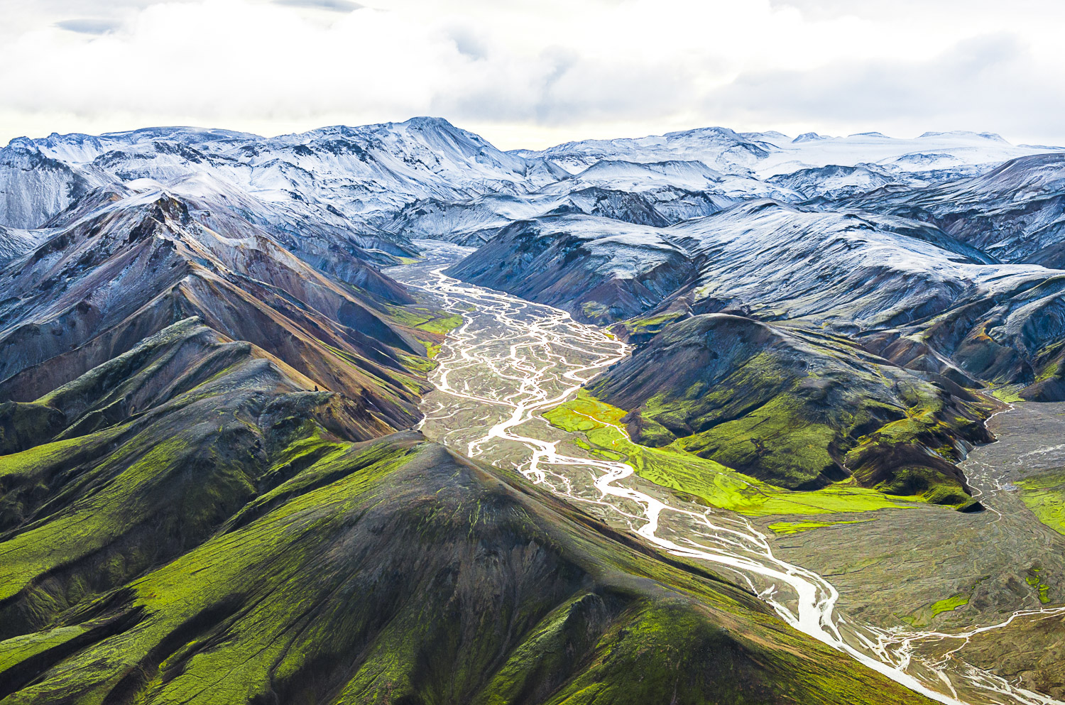 Down from the Glacier, Vatnaoldur, Iceland, 2012