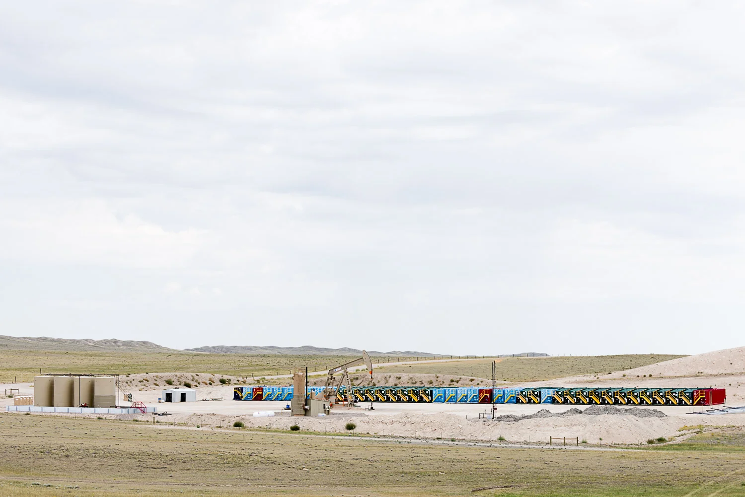 Tank Line, Pawnee Buttes, CO, 2013