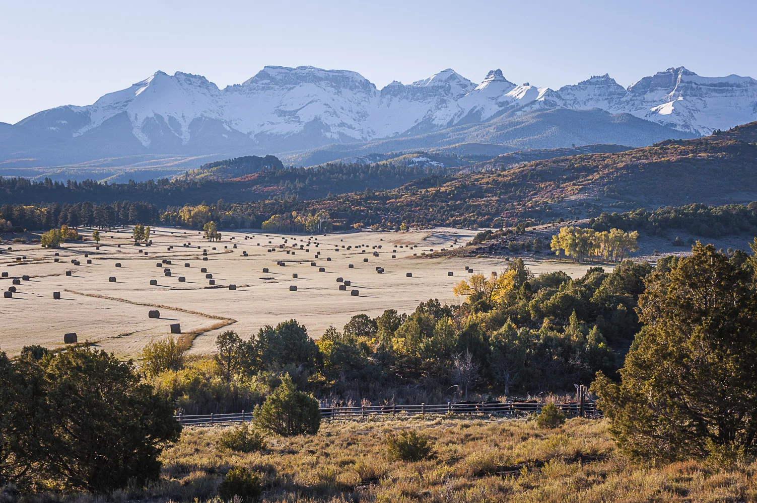 Hay Bales, Dallas Divide, CO, 2011