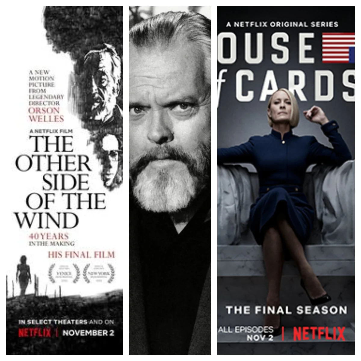 ORSON WELLES' AND HIS FINAL FILM, ITS COMPANION 'MAKING OF' DOCUMENTARY &amp; HOUSE OF CARDS SEASON 6