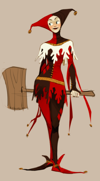 The jester’s job was to criticize the king and say what others did not dare to.