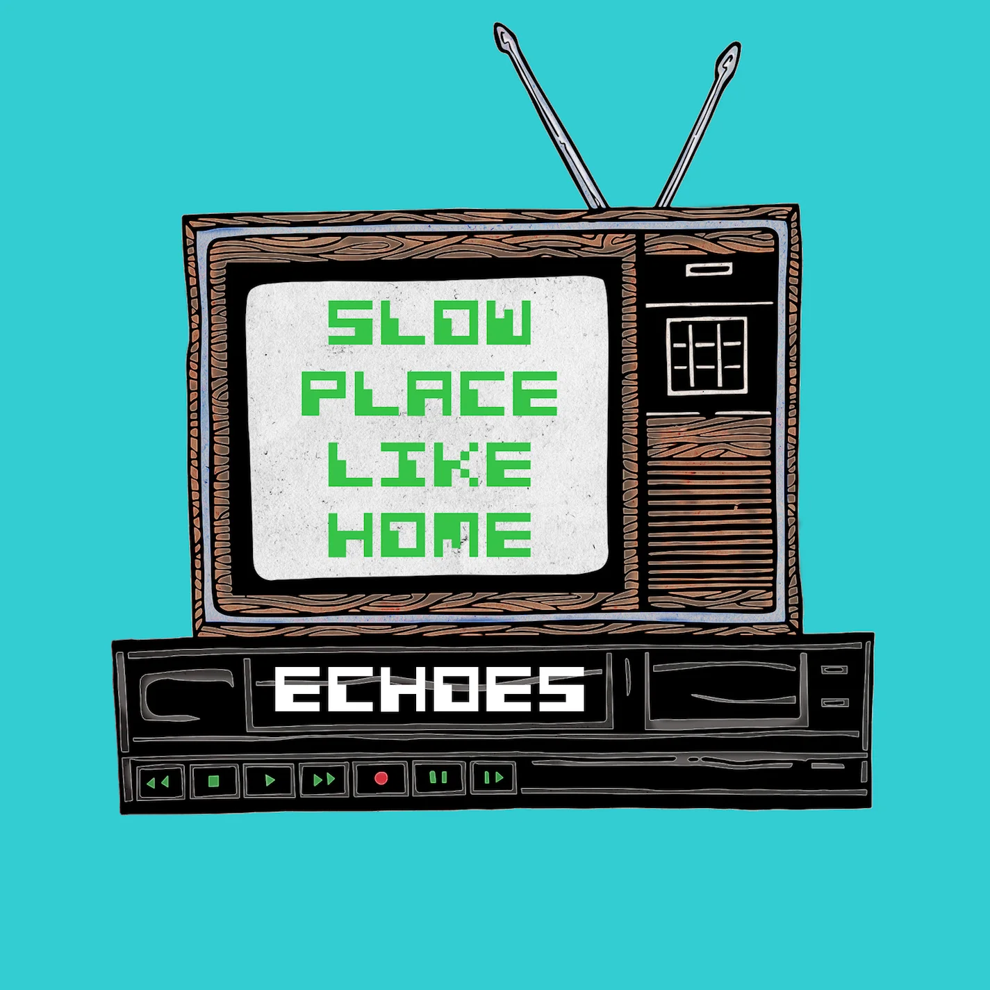Slow Place Like Home - Echoes (feat. Fearghal McKee) Digital