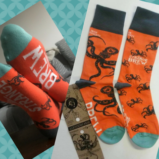 Strange Brew socks now available!!