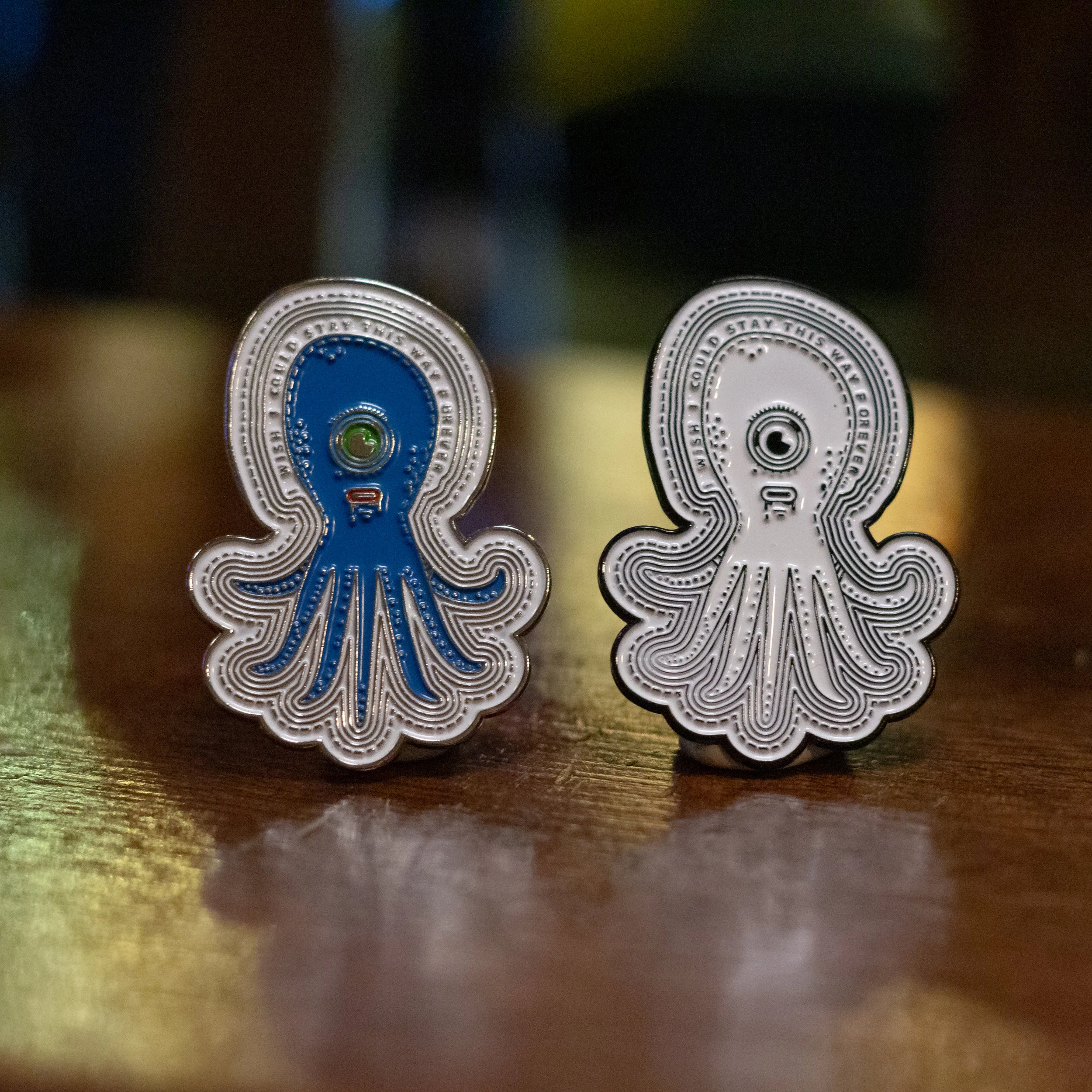 Strangey by Scott Hutchison (Enamel pin)