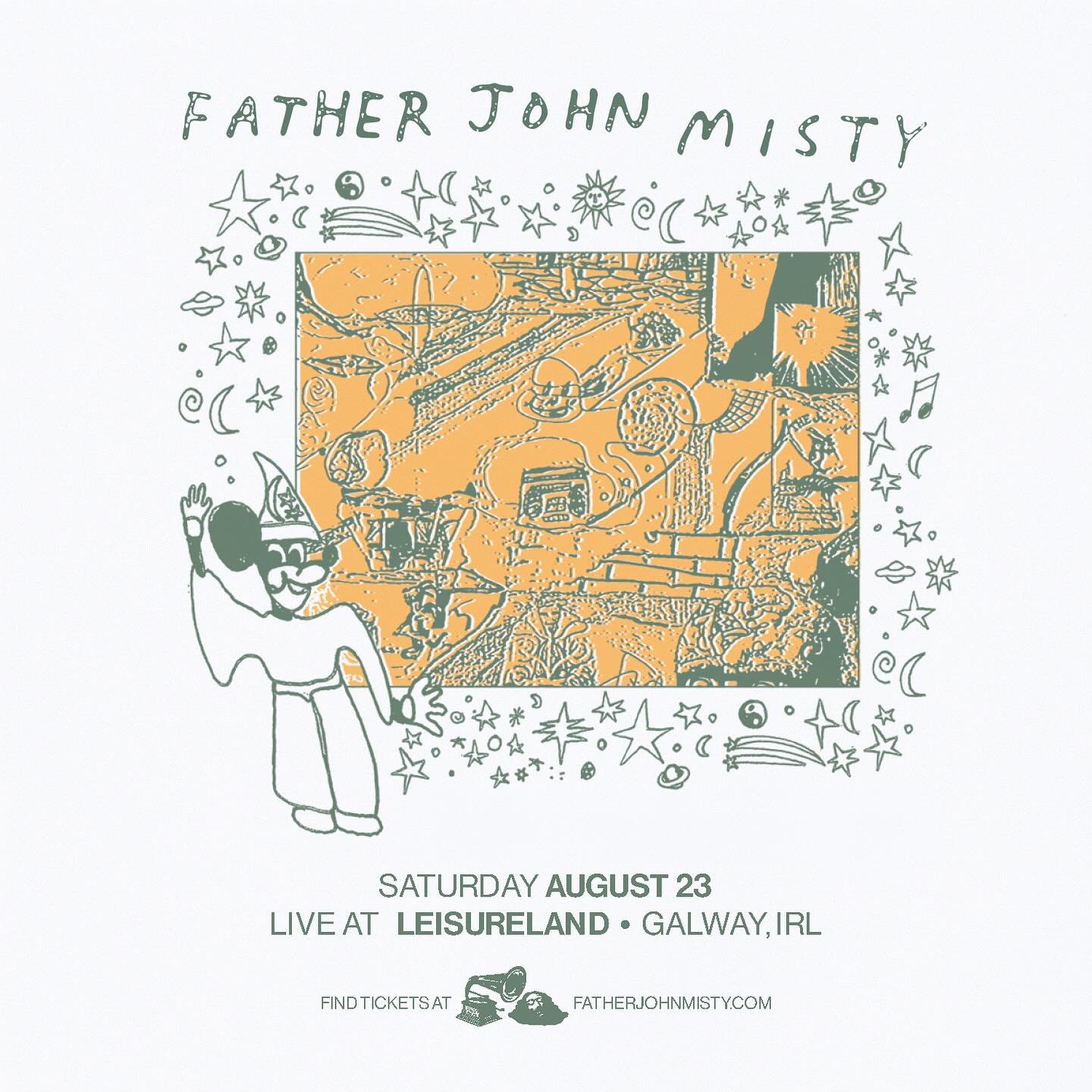 Strange Brew presents
FATHER JOHN MISTY
Saturday 23 August
Leisureland, Galway

On sale Friday at 10am from roisindubh.net 

Acclaim for Mahashmashana:
 
&ldquo;Another great, mind-bending, soul-baring, melodically rich album.&rdquo; MOJO &ndash; 4 s