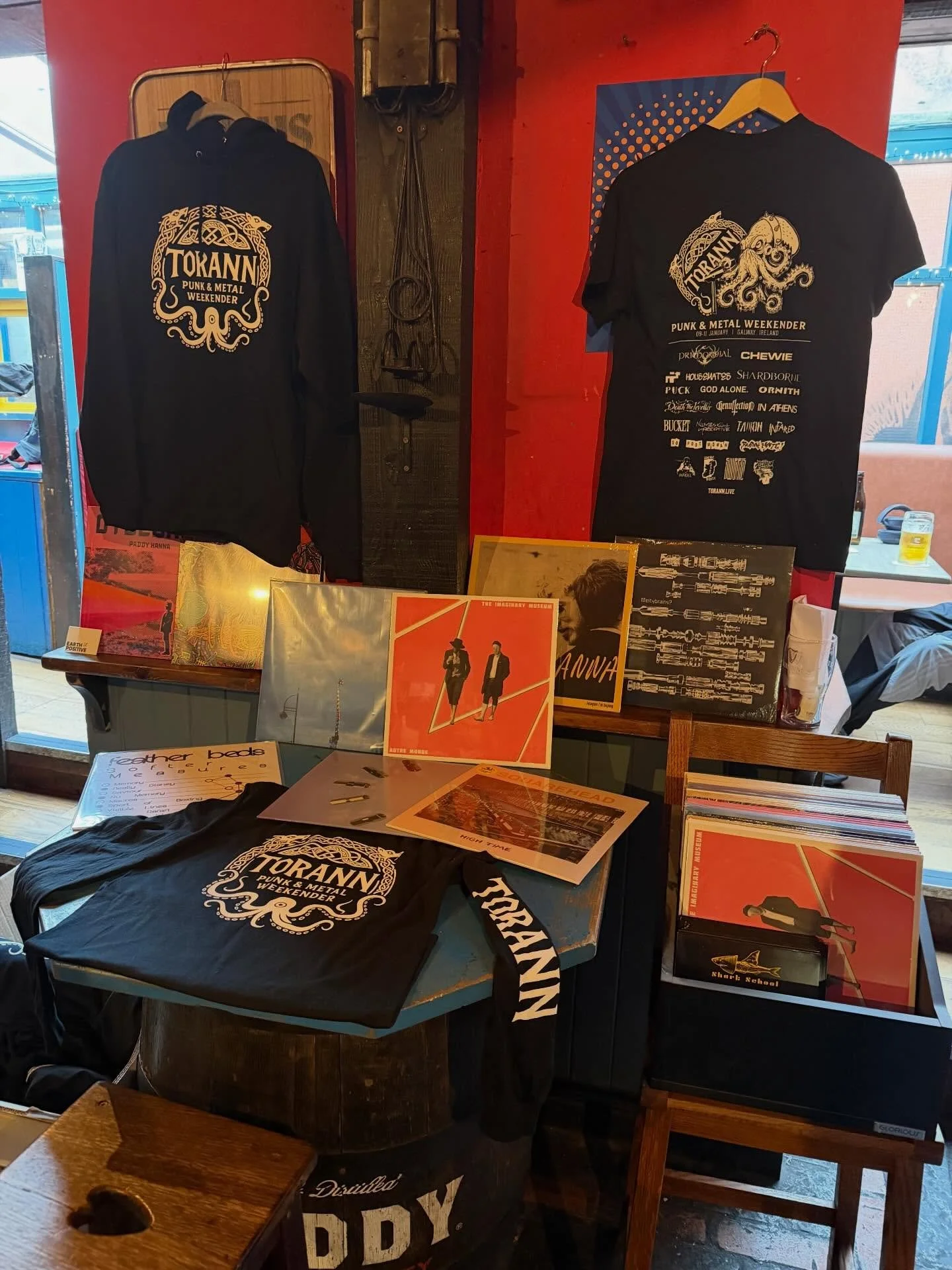 There&rsquo;s a very limited number of 12&rdquo; Records on sale for &euro;5 at the Torann Merch Fair in the Blue Note