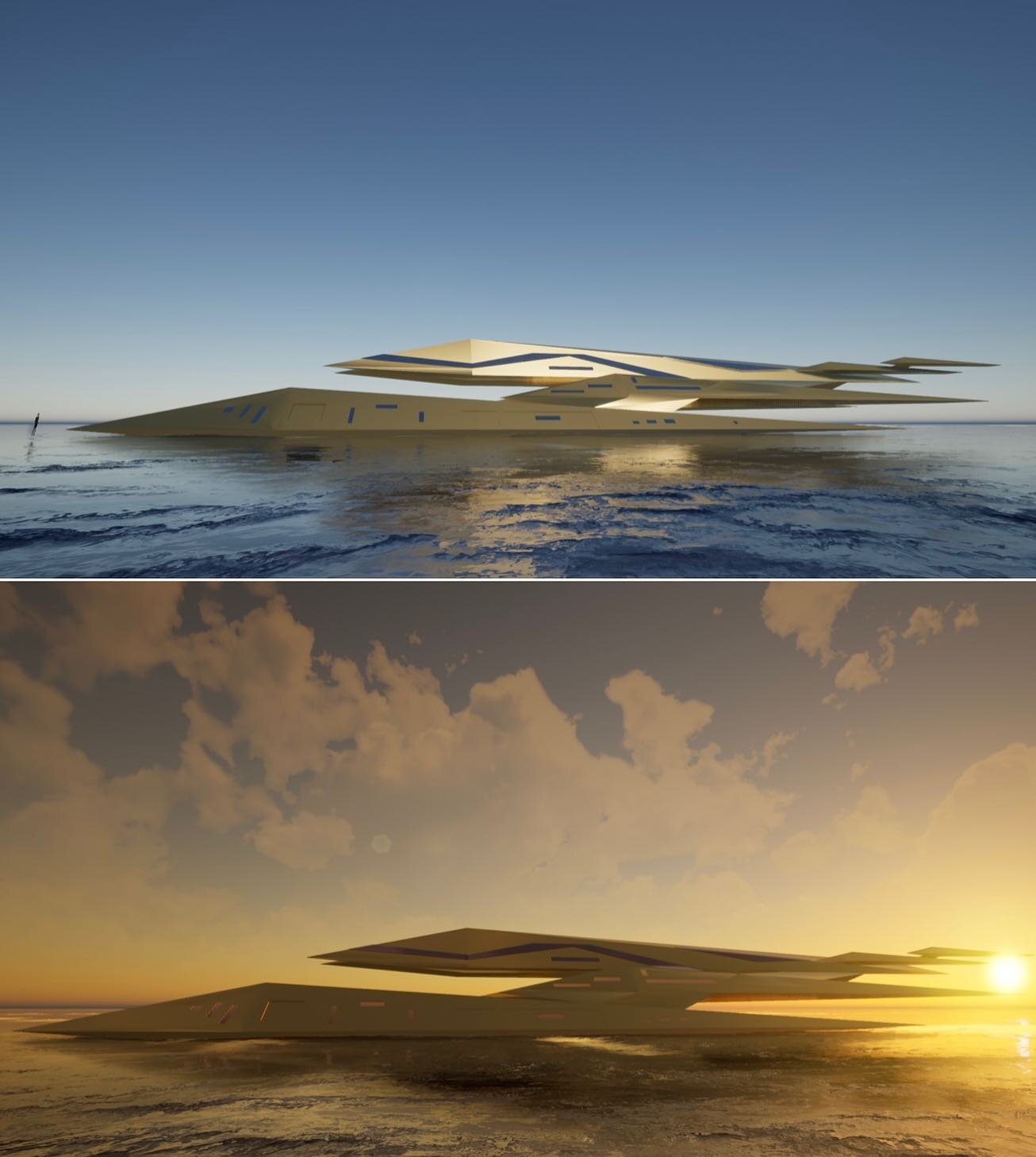Yacht Greatnesses #yacht #superyacht #megayacht #boat #boatinternational #monacoyachtshow #design #concept #gold #future #yachting #architecture #monaco #conceptual #luxury