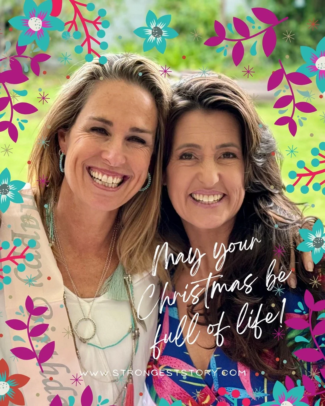 To our Strongest Story ladies,
Wishing you a Christmas that doesn&rsquo;t have to be perfect to be good.

Not perfectly cooked.  Not perfectly timed. Not perfectly tidy.  Not even perfectly ordered.

Maybe it&rsquo;s loud. Maybe it&rsquo;s last-minut