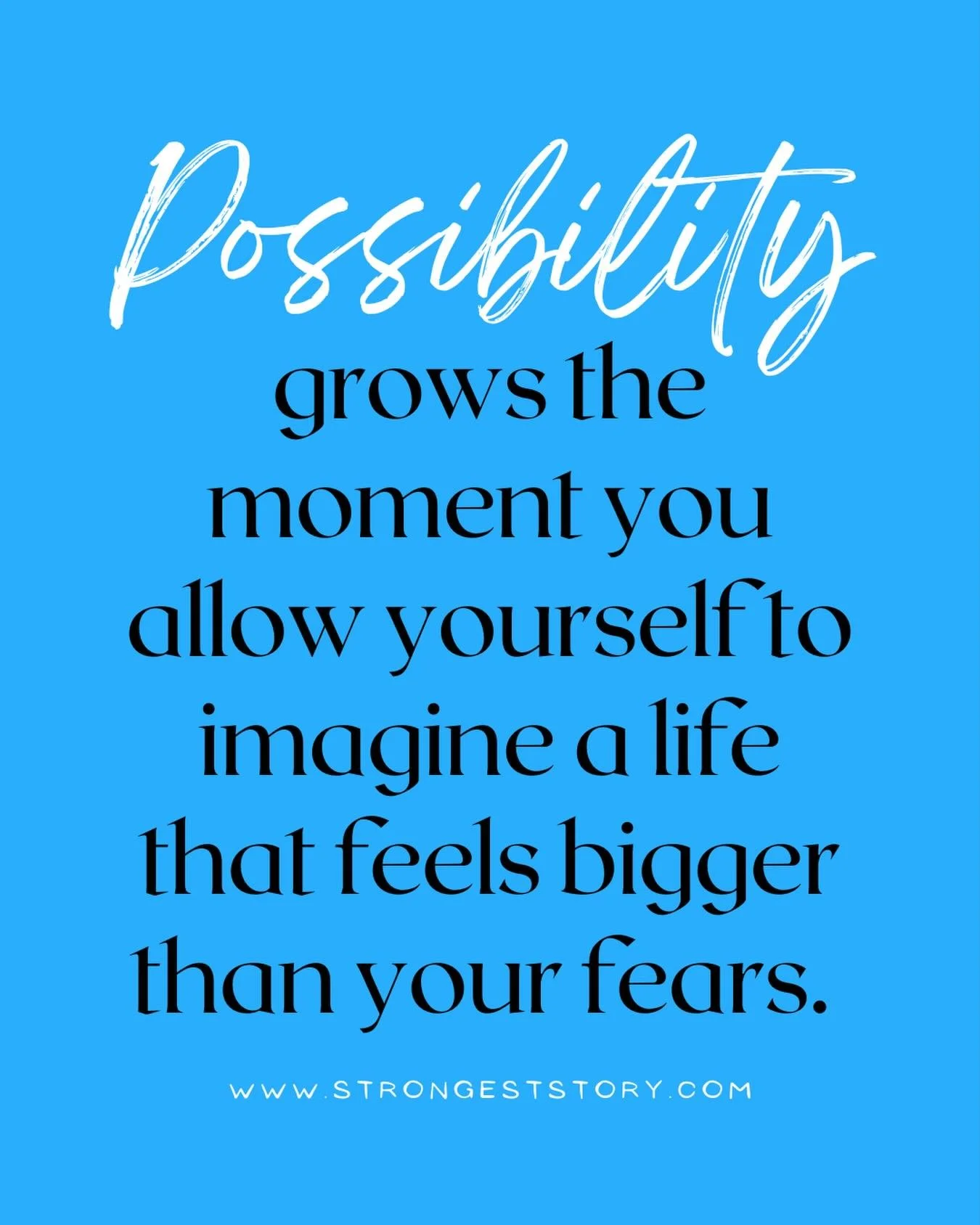 𝐅𝐞𝐚𝐫 𝐡𝐚𝐬 𝐚 𝐰𝐚𝐲 𝐨𝐟 𝐬𝐡𝐫𝐢𝐧𝐤𝐢𝐧𝐠 𝐨𝐮𝐫 𝐰𝐨𝐫𝐥𝐝. It convinces us to stay small, stay safe, stay still.

𝐁𝐮𝐭 𝐩𝐨𝐬𝐬𝐢𝐛𝐢𝐥𝐢𝐭𝐲 𝐝𝐨𝐞𝐬𝐧&rsquo;𝐭 𝐚𝐫𝐫𝐢𝐯𝐞 𝐨𝐧𝐜𝐞 𝐟𝐞𝐚𝐫 𝐝𝐢𝐬𝐚𝐩𝐩𝐞𝐚𝐫𝐬. It begins the moment yo