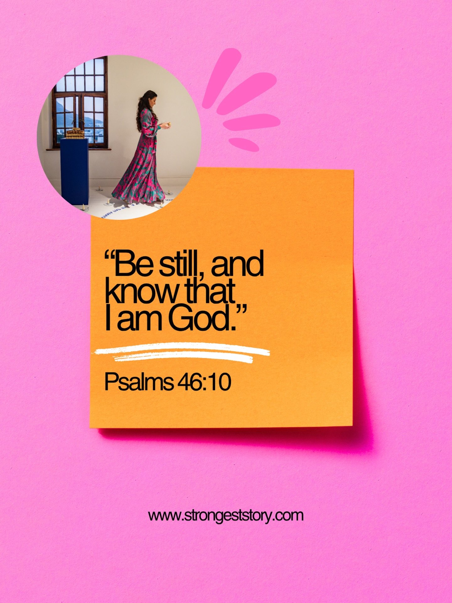 Be still &hellip; and be loved.