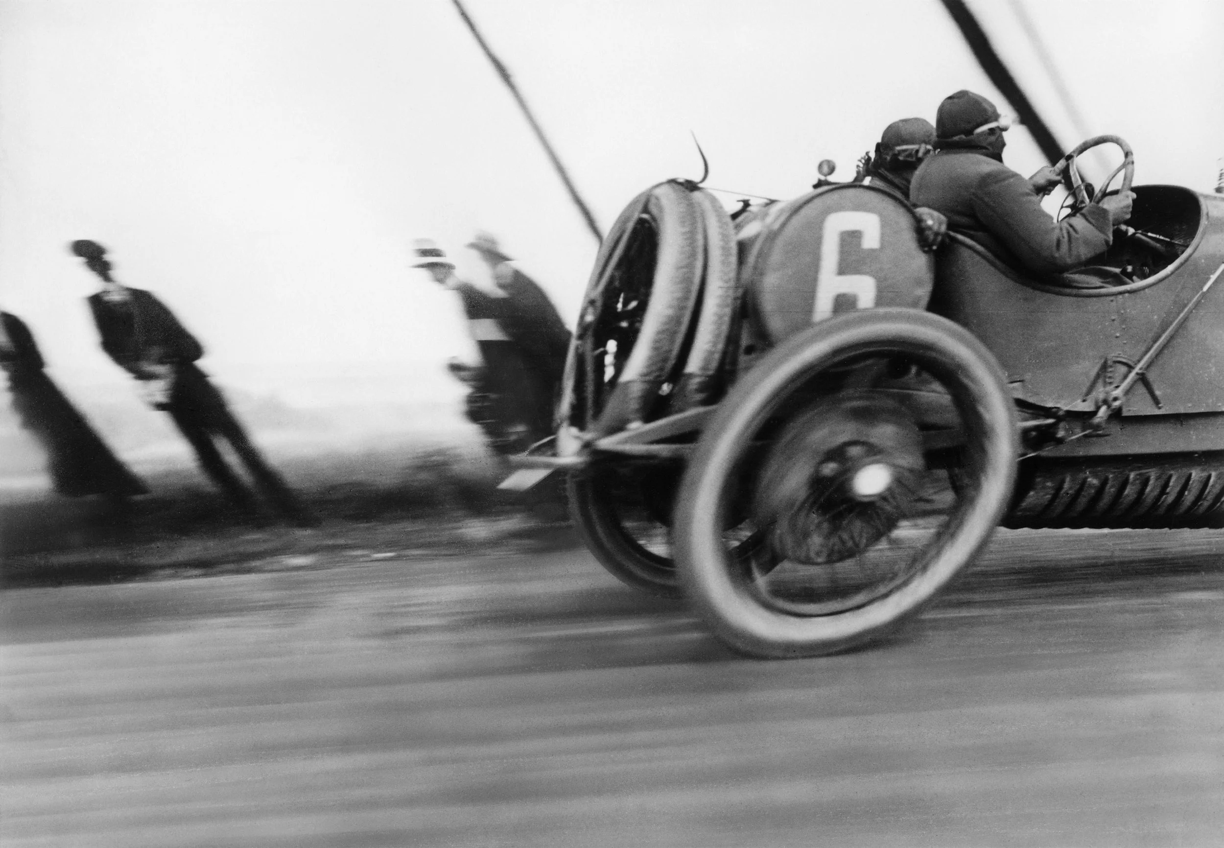 Grand Prix of the Automobile Club of France, Course at Dieppe, 1912 by Jacques Henri Lartigue