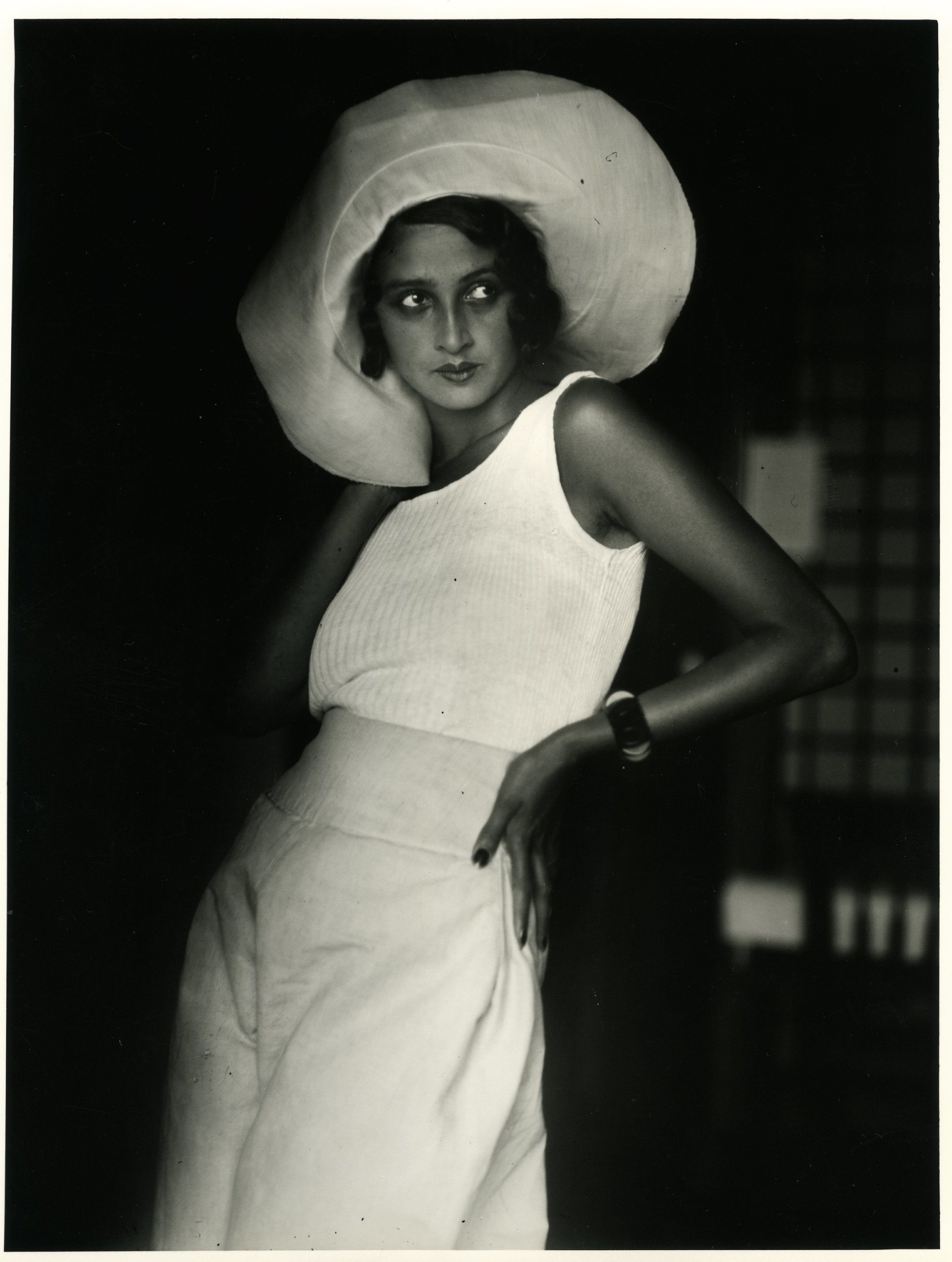 Renée Perle, Biarritz, France,  August 1930