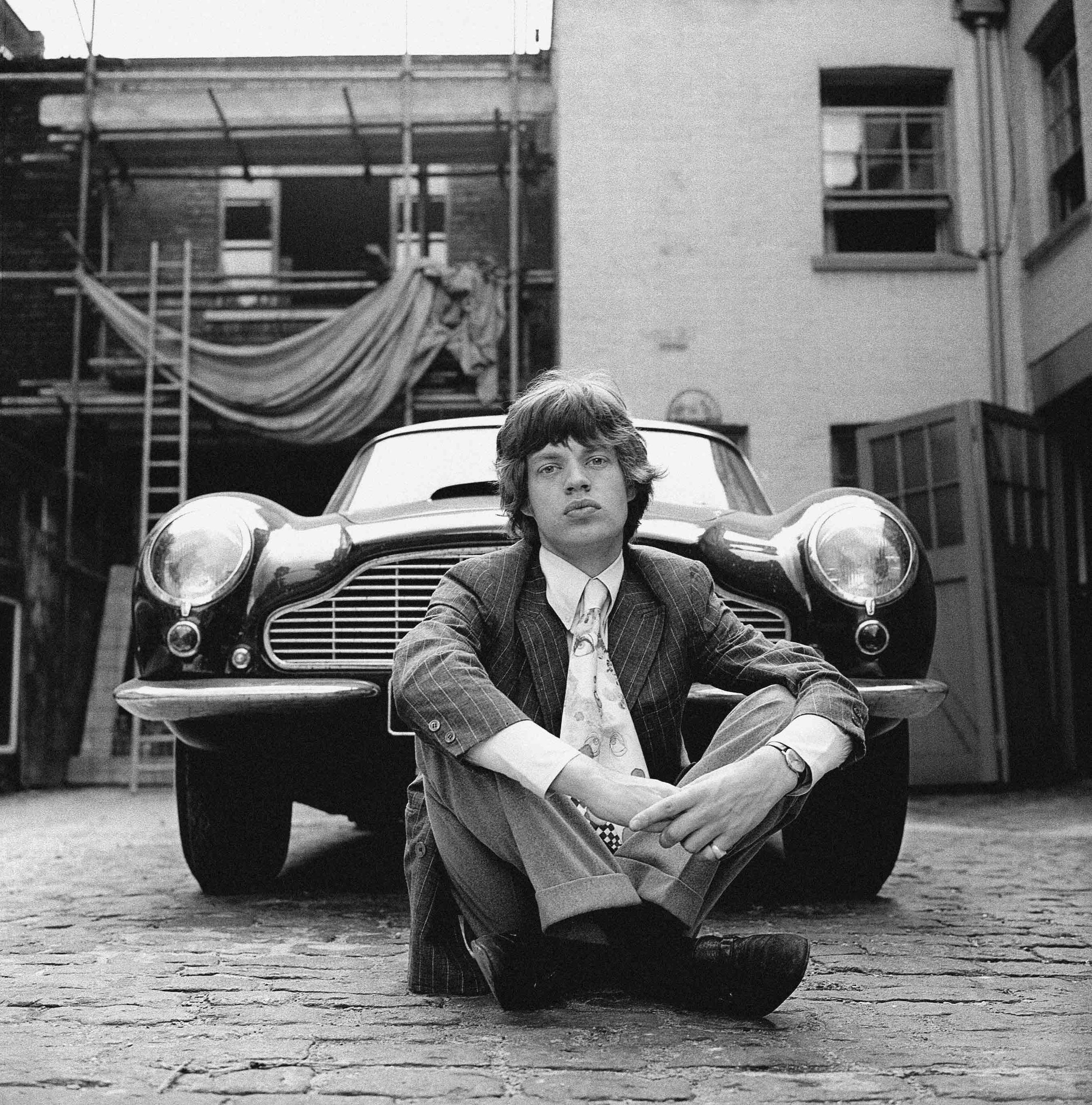 Mick & Aston, Central London, 1966
