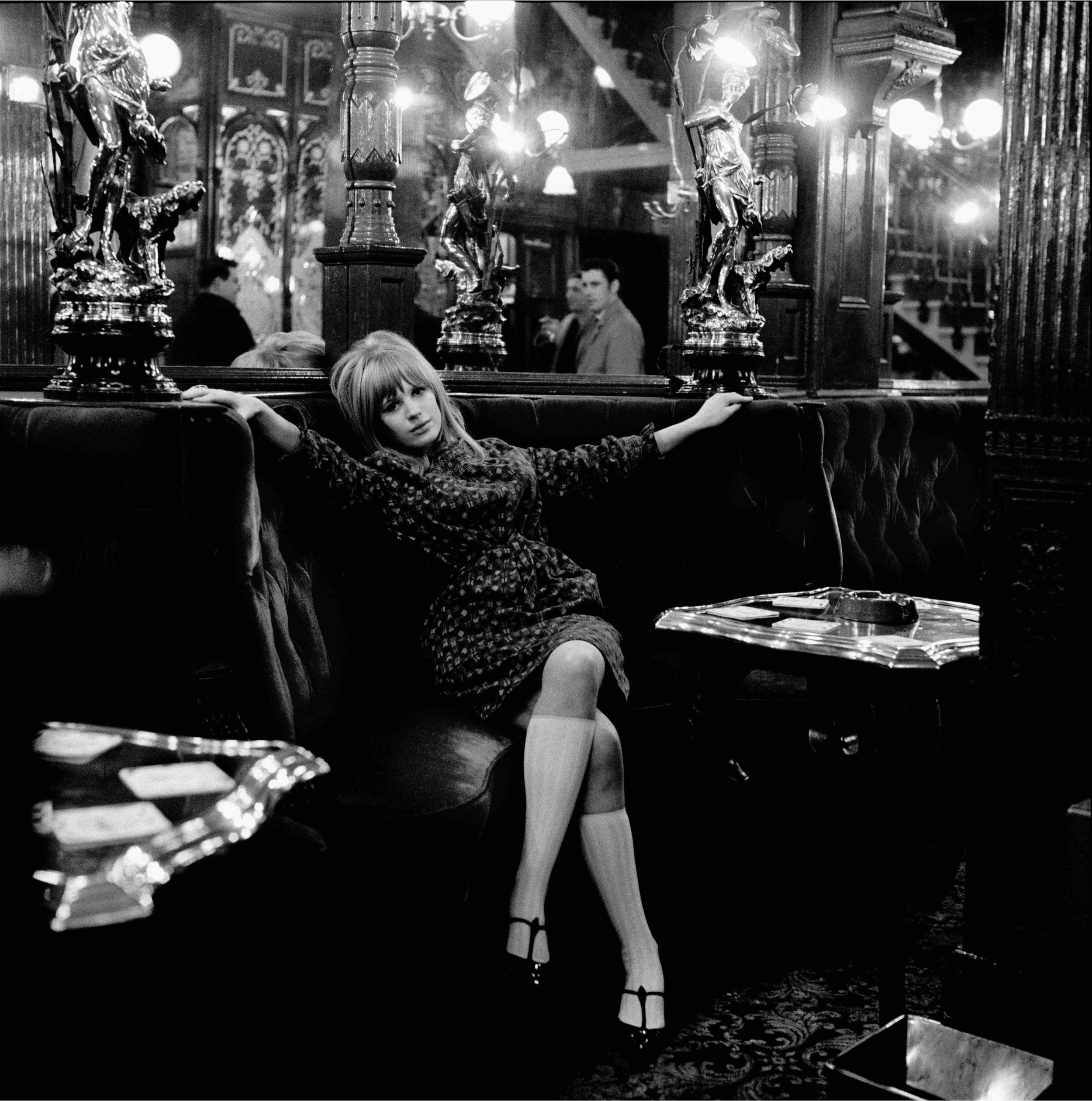 Marianne Faithfull, The Sailsbury Pub, Saint Martin's Lane, London, 1964