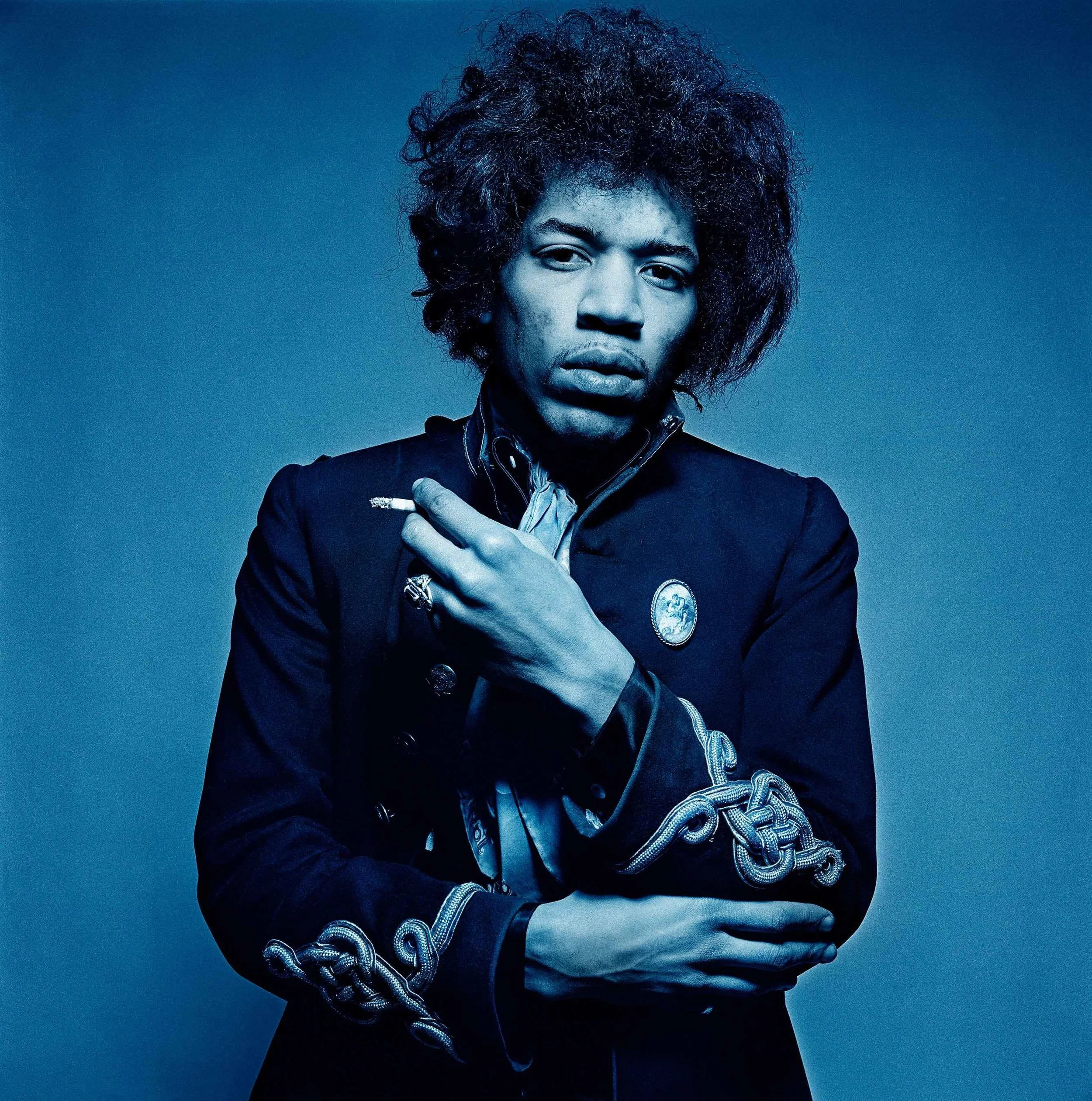 Jimi Blue Smoke, Mason's Yard, London, 1967
