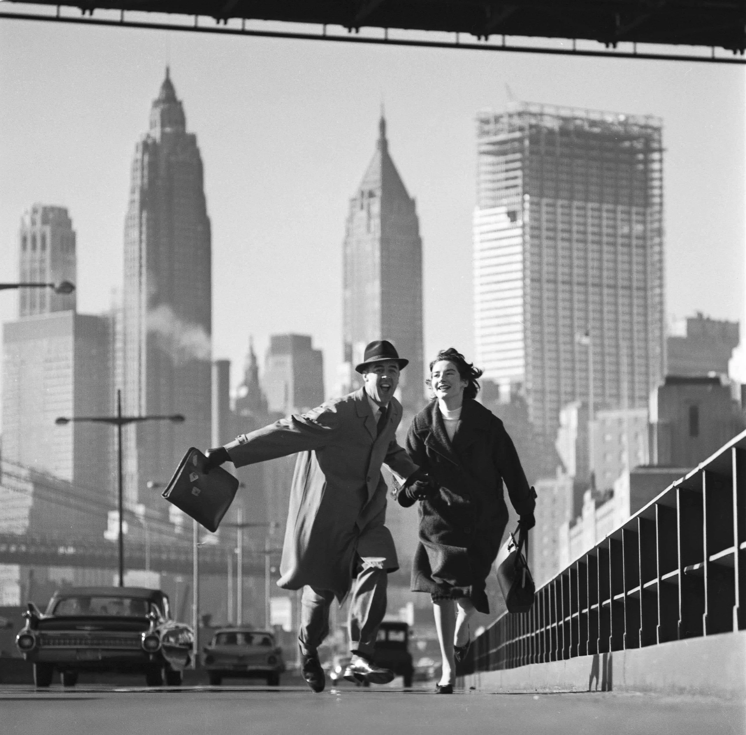 New York, NY, East River Drive, GO Magazine, early 1960s by Norman Parkinson