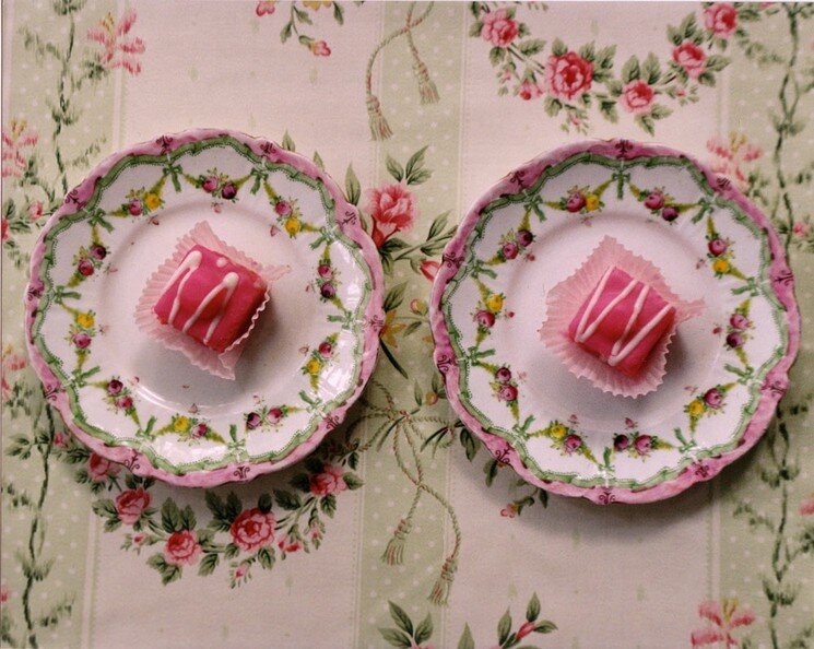 Marie Antoinette (as 2 French Fancies), 2001 by Antoni + Alison