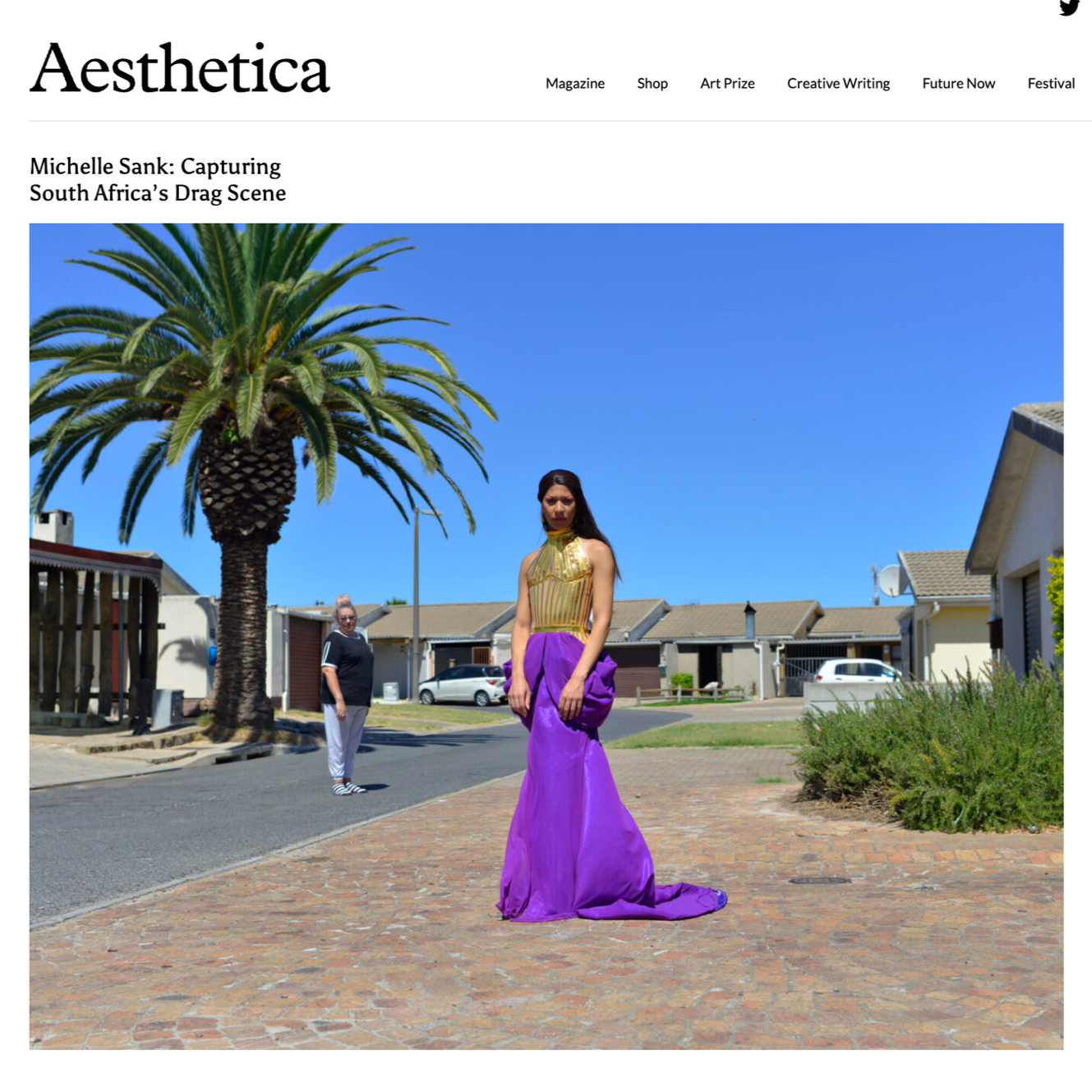 Michelle Sank's Interview on Drag Daughters in Aesthetica Magazine