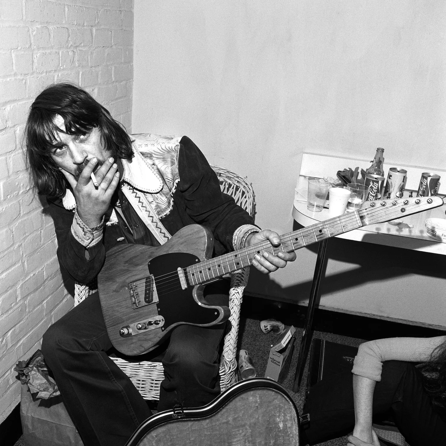 Waylon Jennings, Massachusetts, 1979 by Henry Horenstein