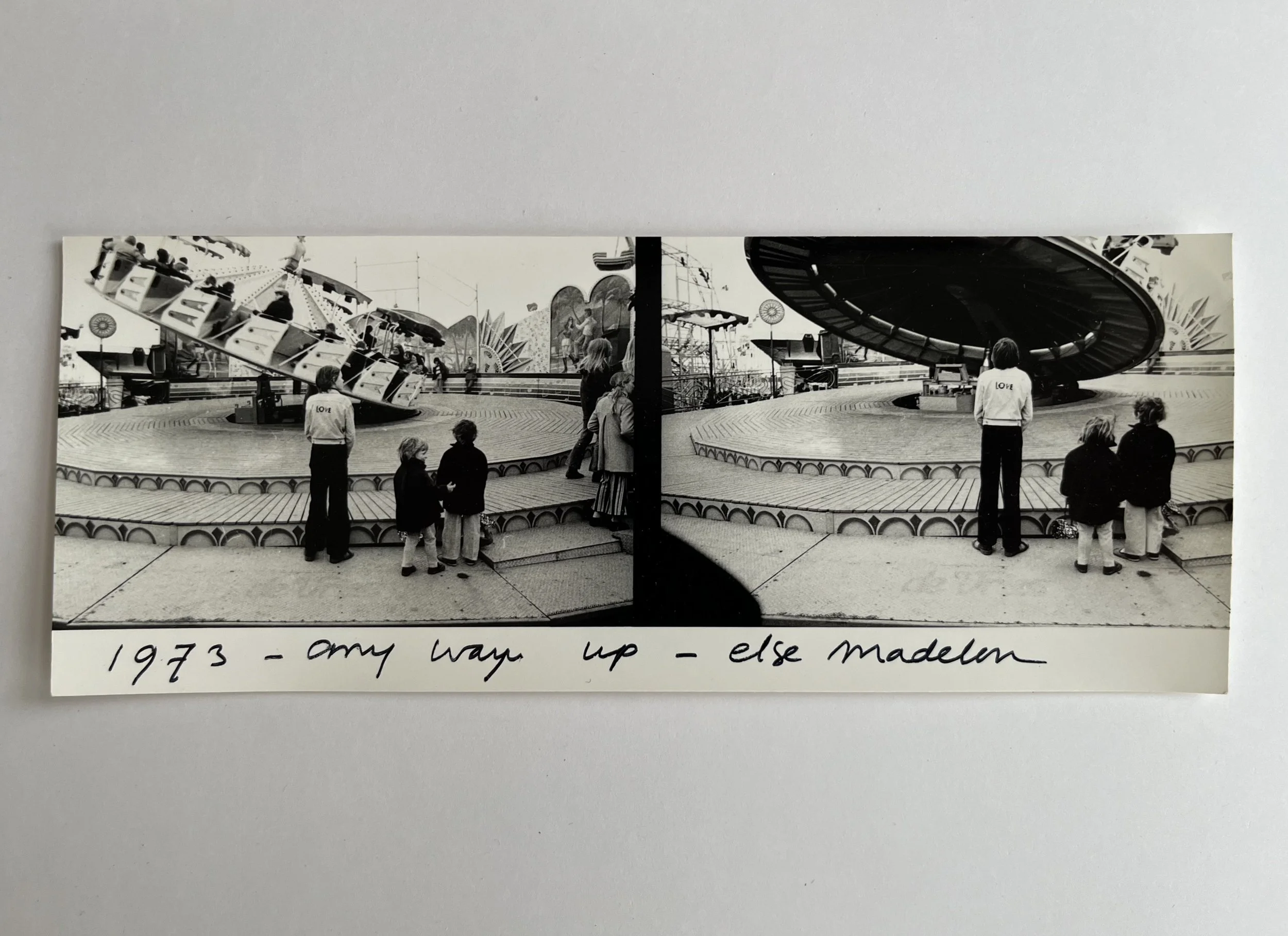 Any Way Up 1973 Madelon Hooykaas signed print