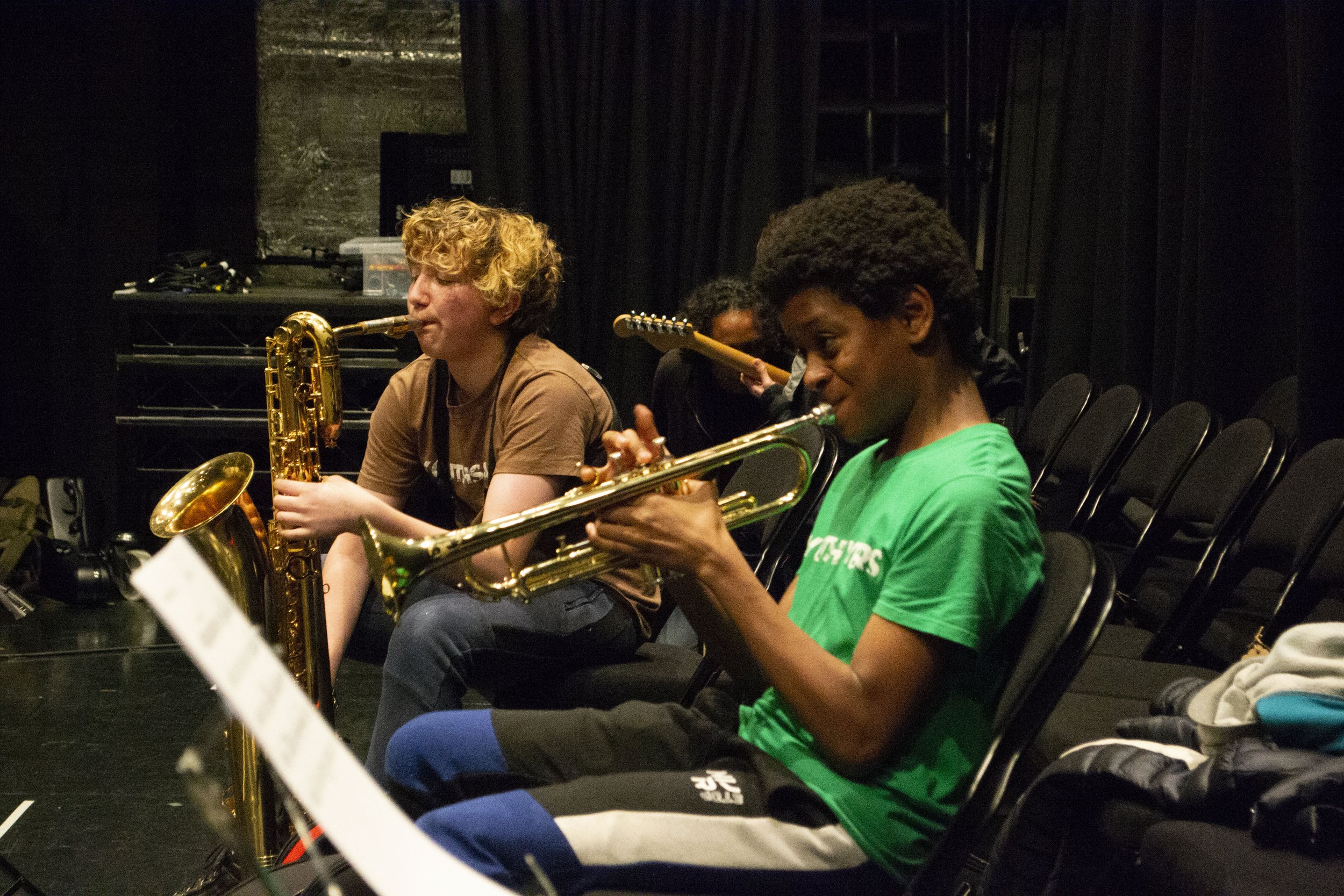 Young Musicians create with Youthsayers