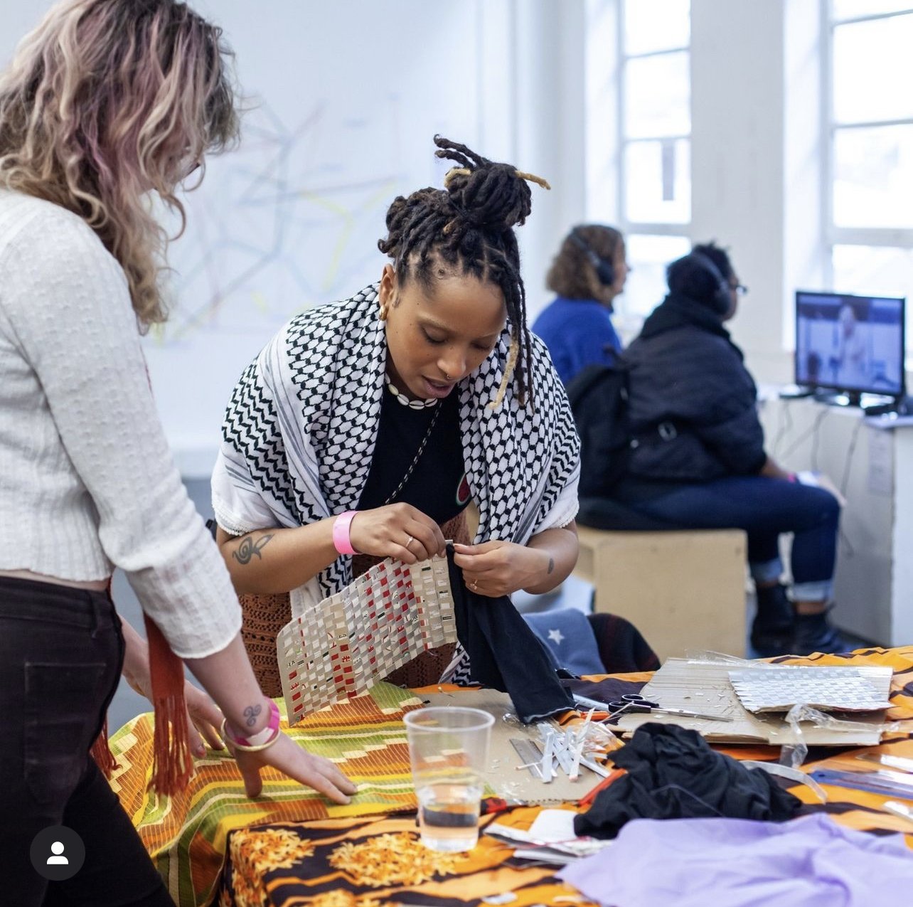 Alizée Ndiaye, artist facilitator