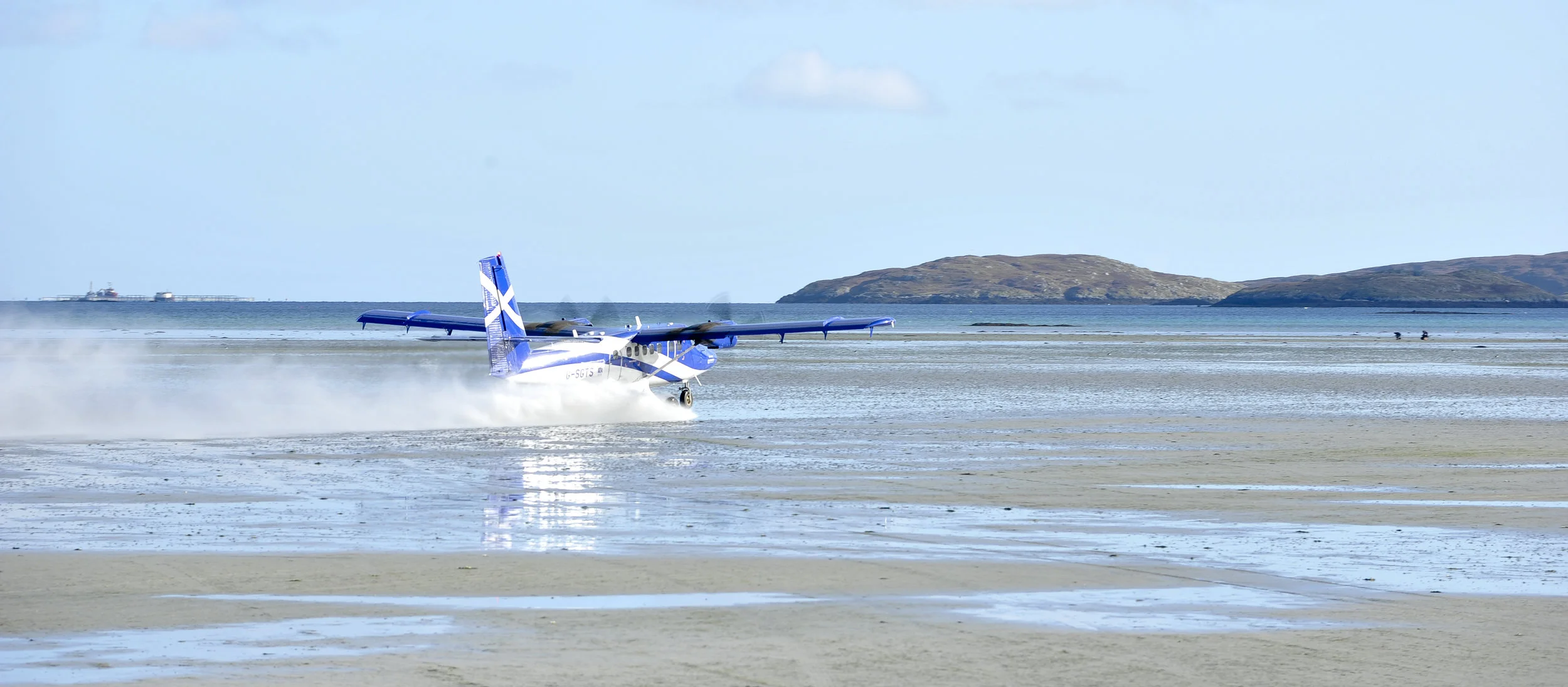 Twin Otter about to take off!
