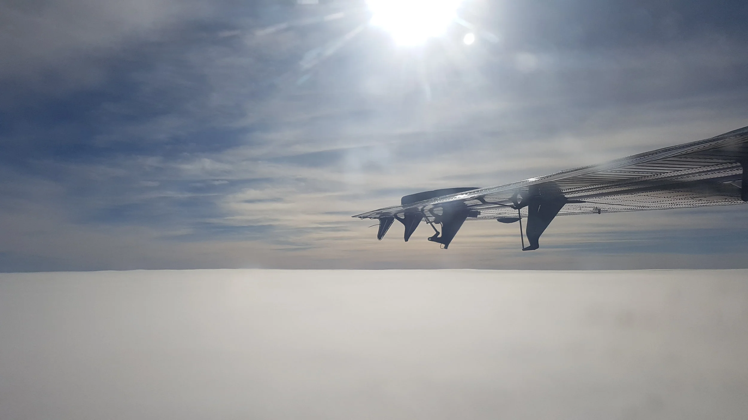Thick cloud band, where’s the beach runway?