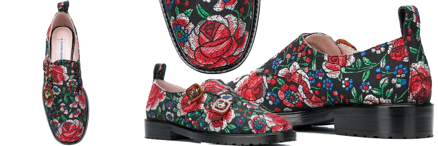Jacquard monk strap loafers, €375 farfetch.com
