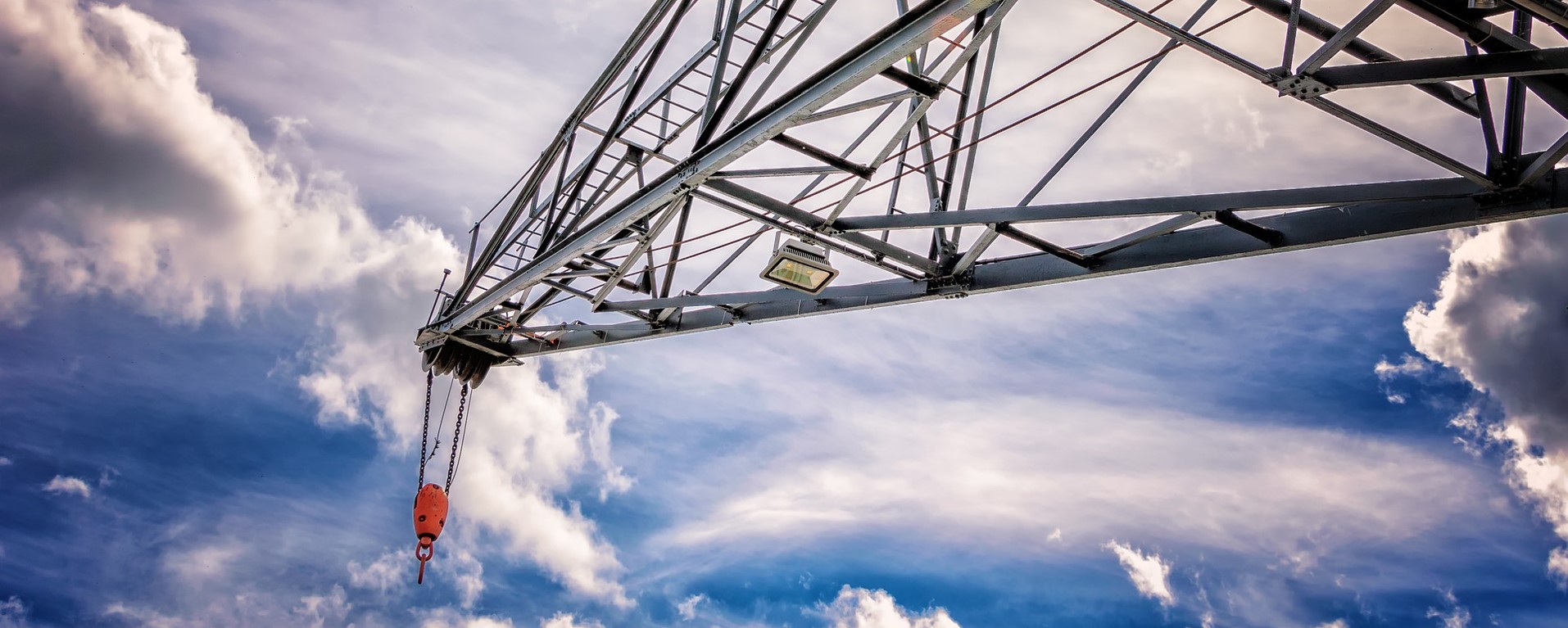 energy from waste facility construction crane